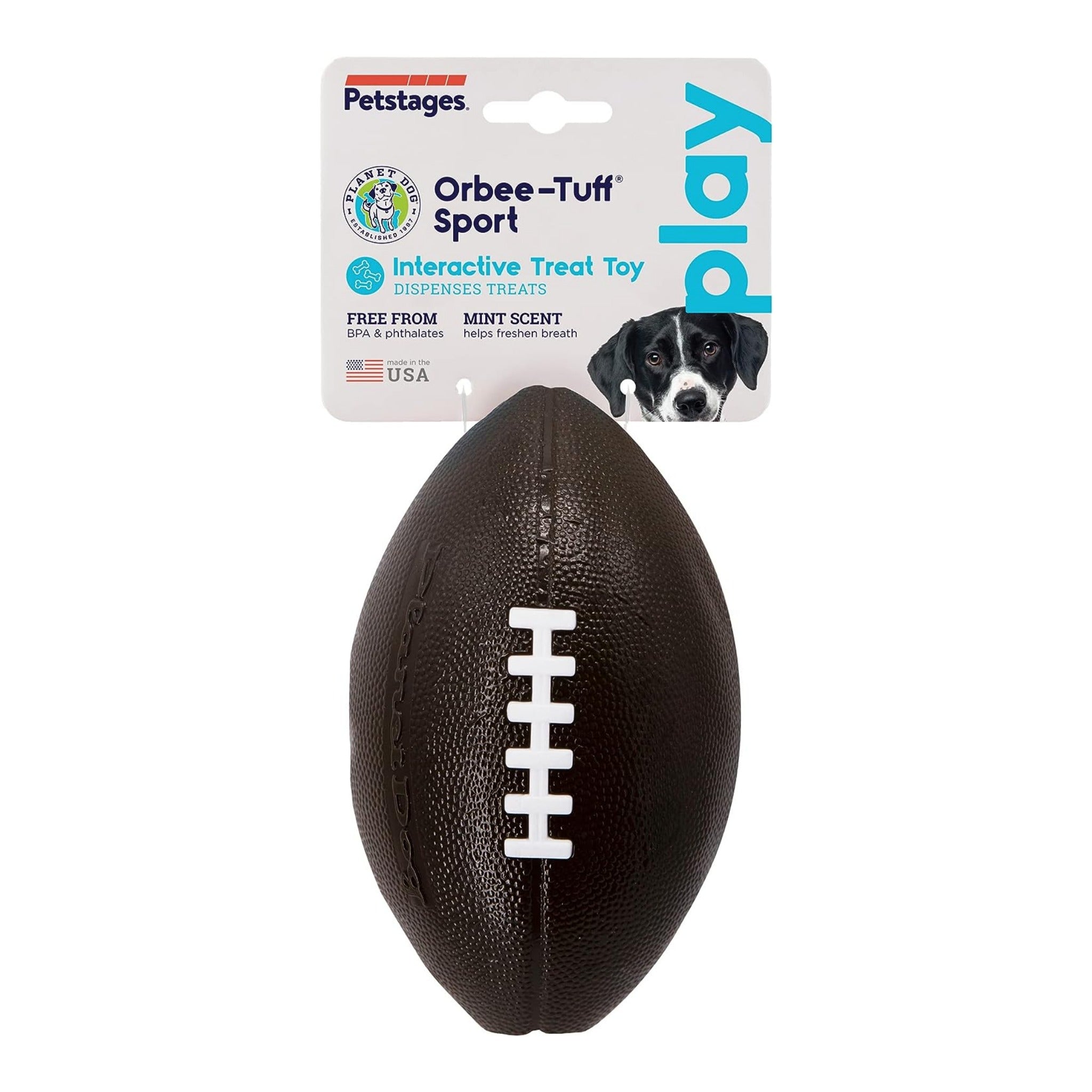 Balle Ballon de football - Orbee Tuff pour chien - Planet dog - – inooko