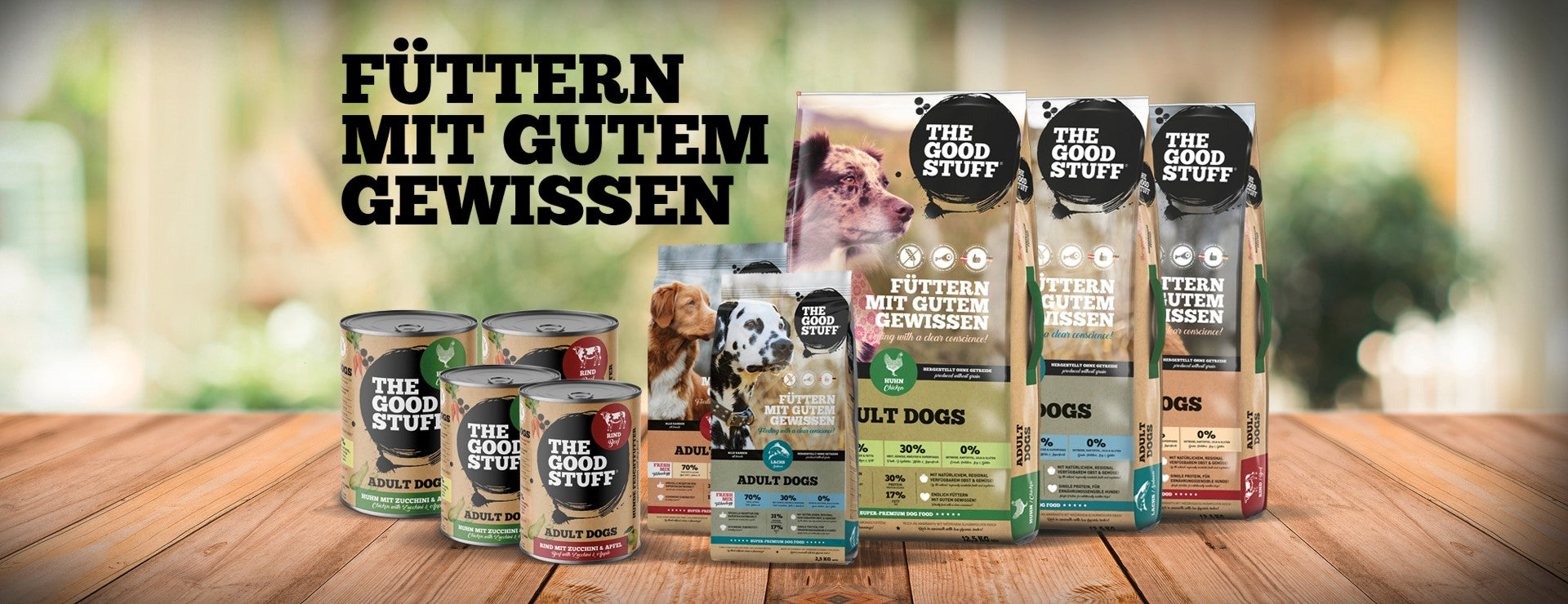 The Goodstuff Hundefutter, Dog Food
