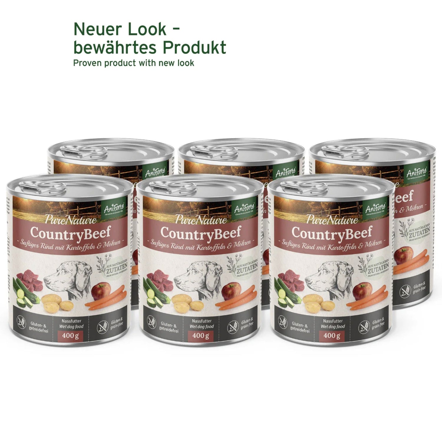 AniForte Country Beef Hunde Nassfutter - Woofshack