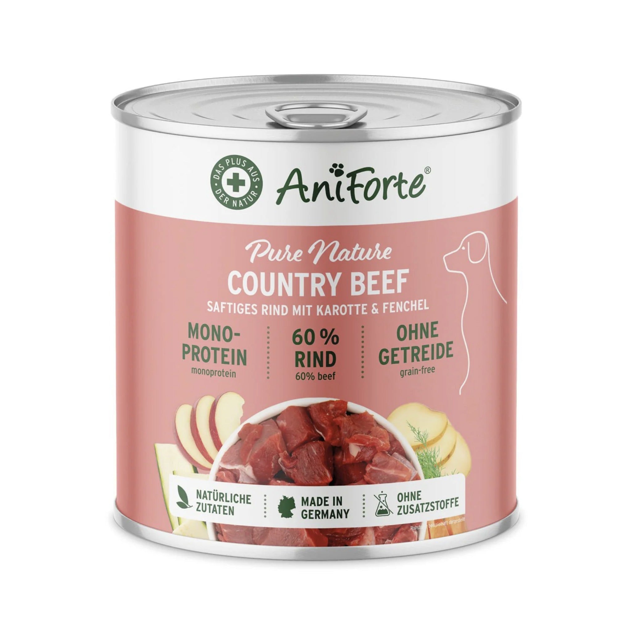 AniForte Country Beef Hunde Nassfutter - Woofshack