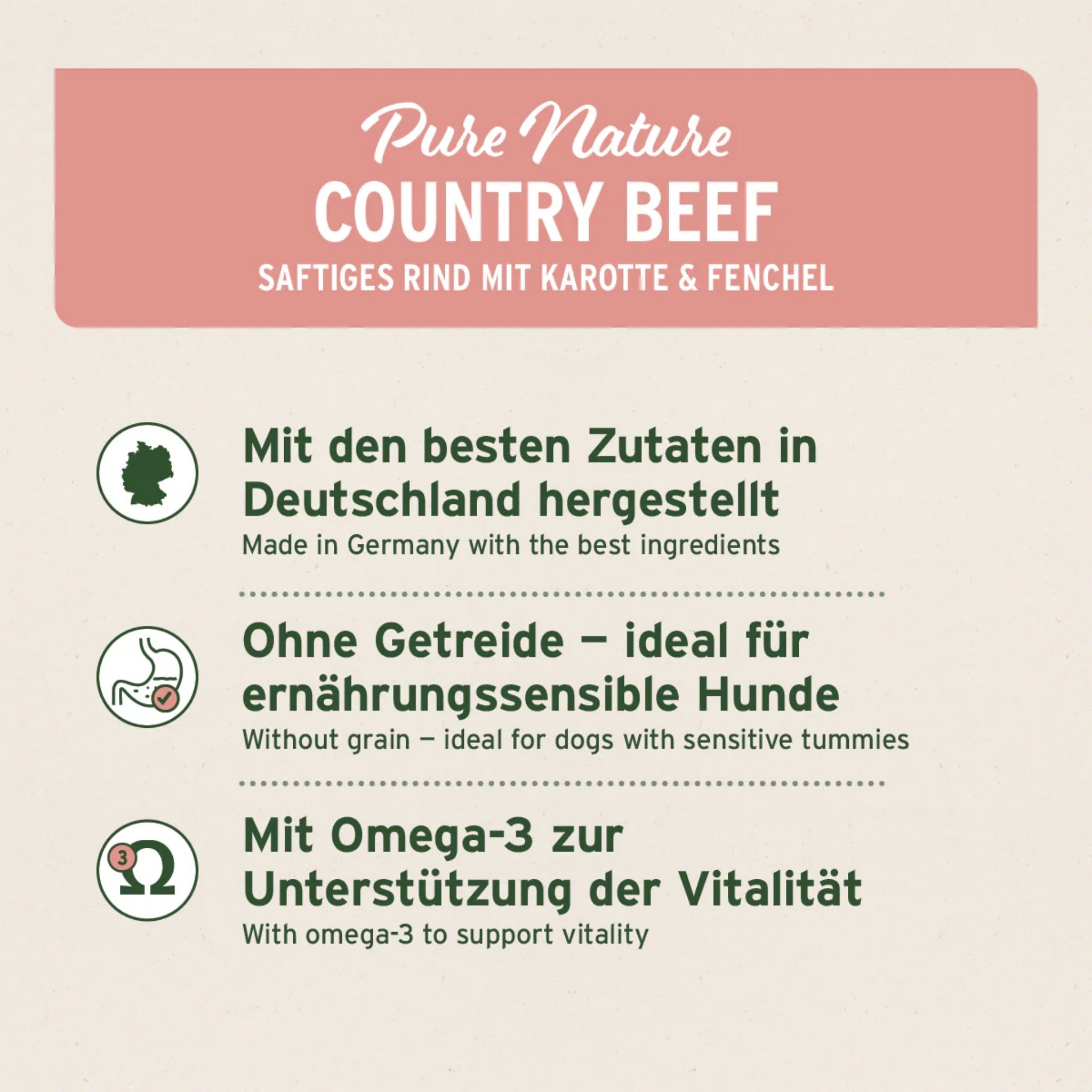 AniForte Country Beef Hunde Nassfutter - Woofshack