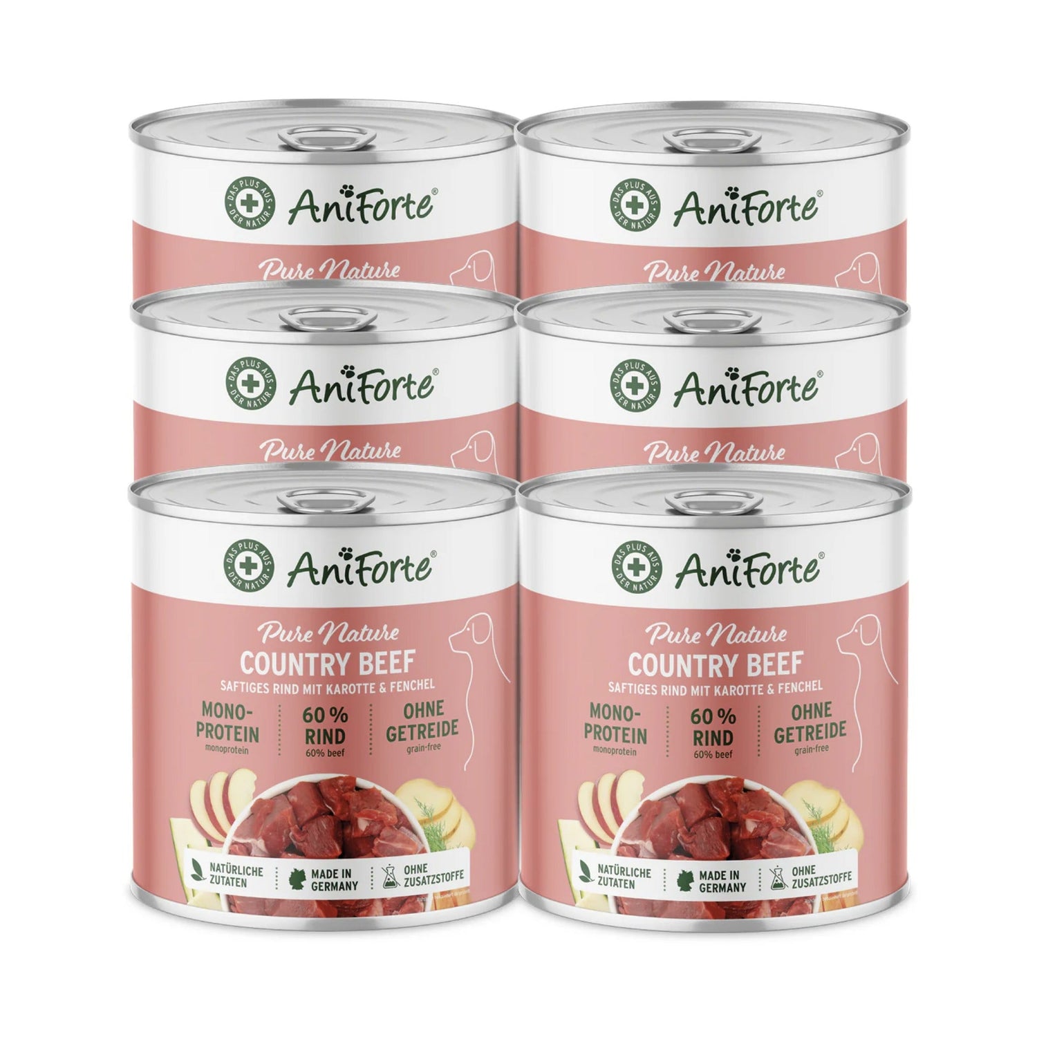 AniForte Country Beef Hunde Nassfutter - Woofshack