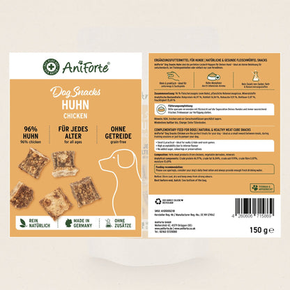 AniForte chicken dog snacks