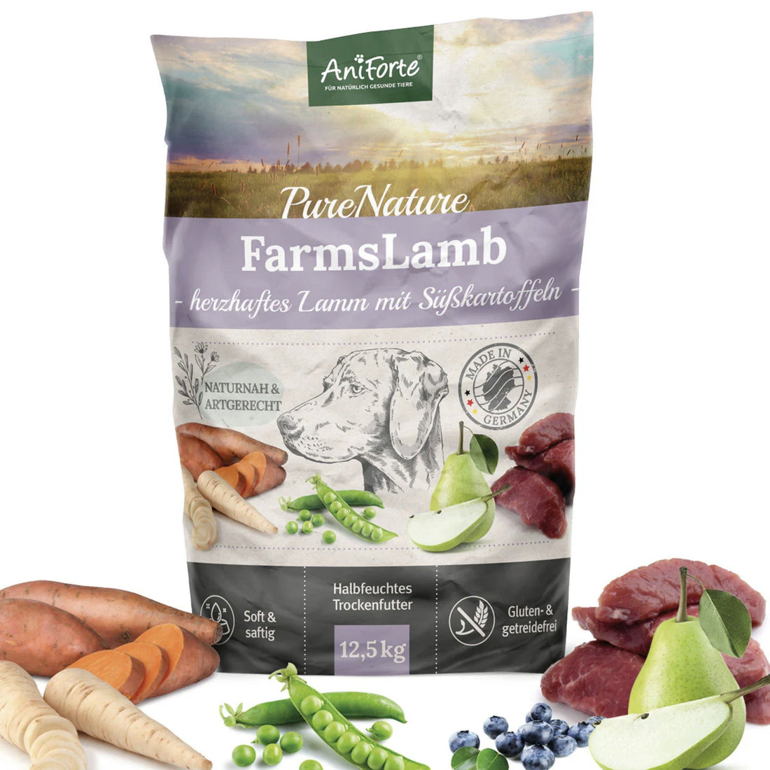 AniForte Farmslamb Lamm Hunde Trockenfutter - Woofshack