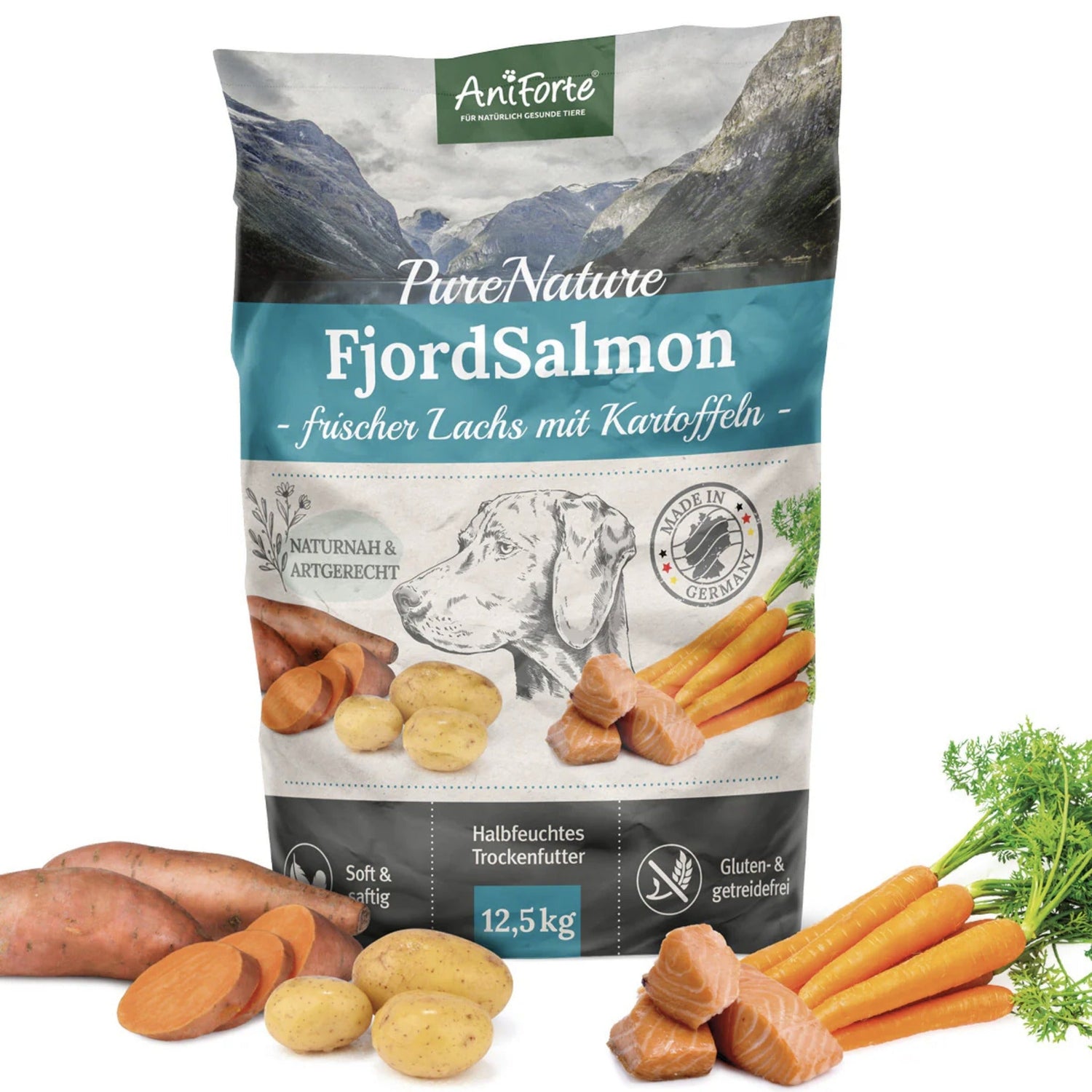 AniForte FjordSalmon Hunde Trockenfutter - Woofshack