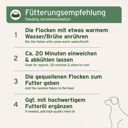 AniForte Früchte &amp; Gemüse mit Kräutern, Flocken für Hunde - Woofshack