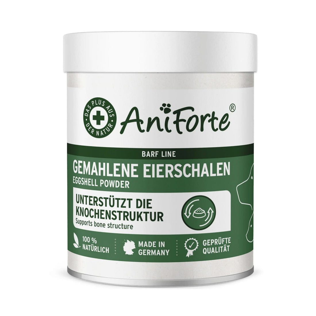 AniForte Gemahlene Eierschalen für Hunde - Woofshack