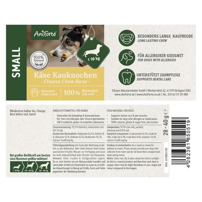 AniForte Käse Kauknochen für Hunde - Woofshack