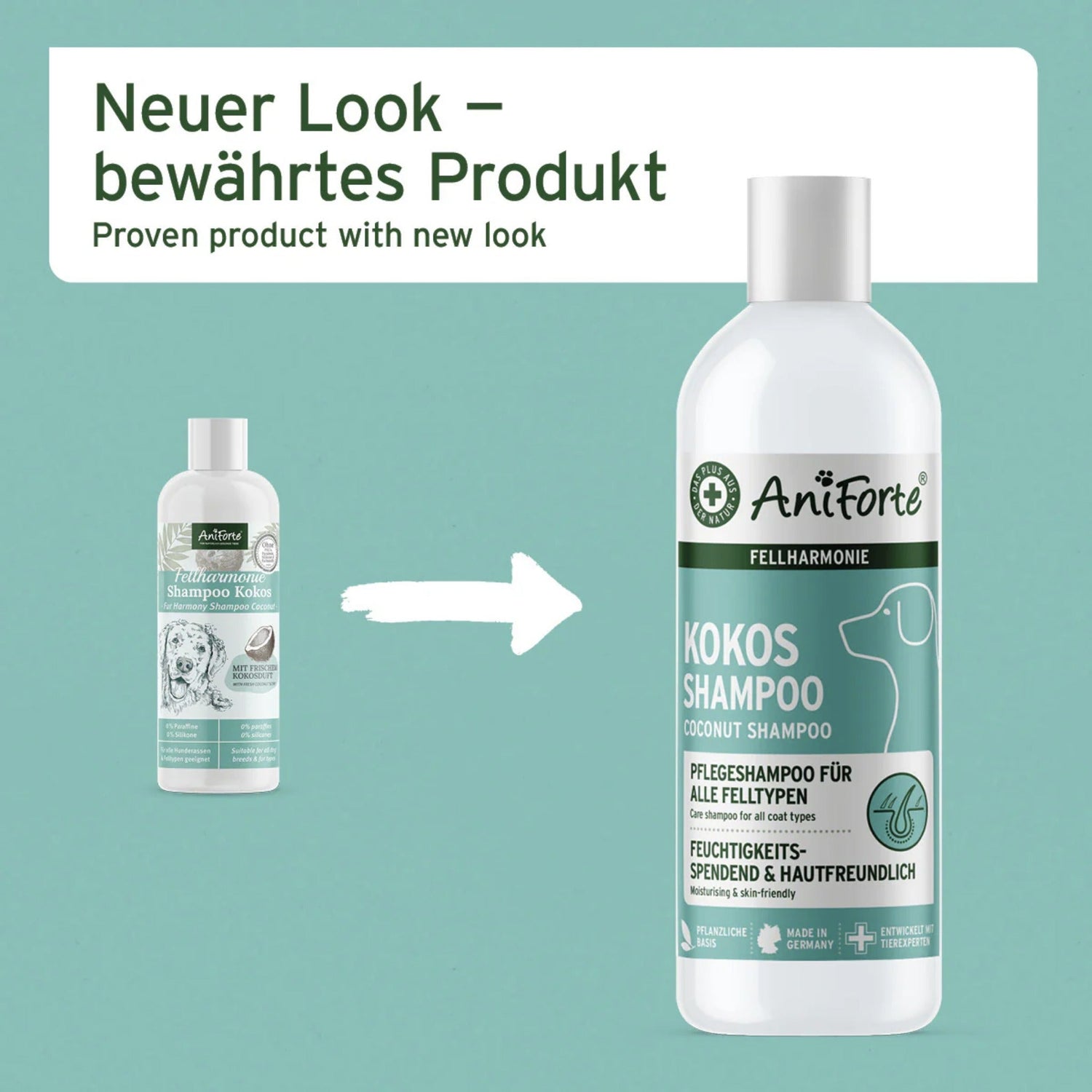 AniForte Kokos Shampoo für Hunde - Woofshack