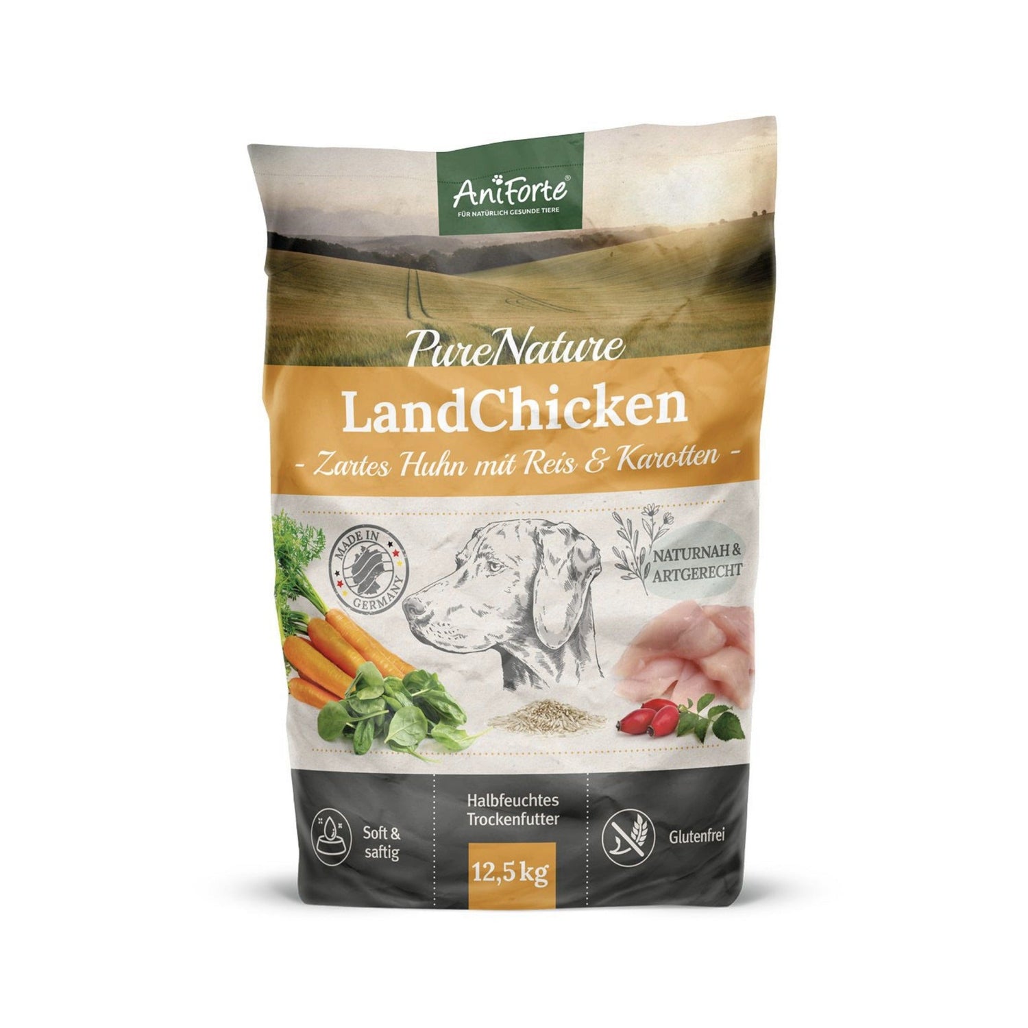 AniForte LandChicken Hunde Trockenfutter - Woofshack