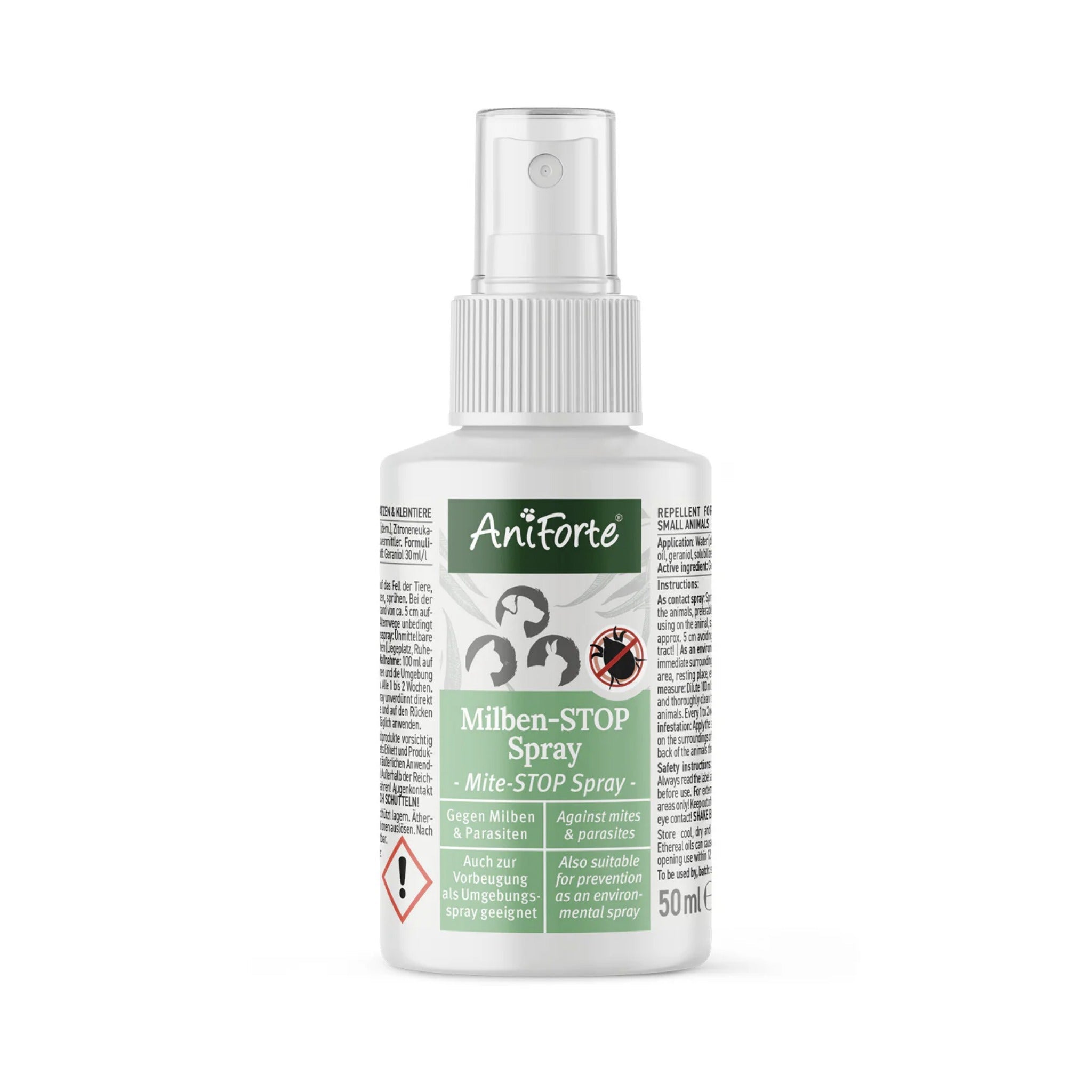 AniForte Milben - STOP Spray für Hunde - Woofshack