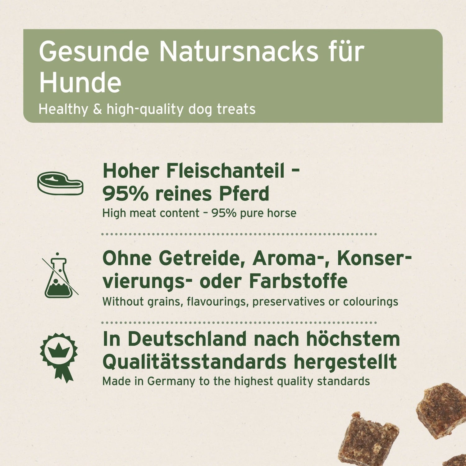 AniForte Pferd Hundesnacks - Woofshack