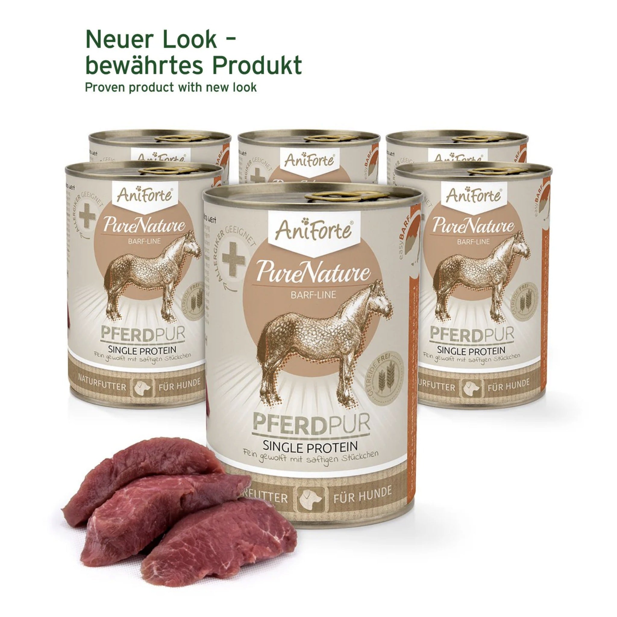 AniForte Pferd Pur Hunde Nassfutter - Woofshack