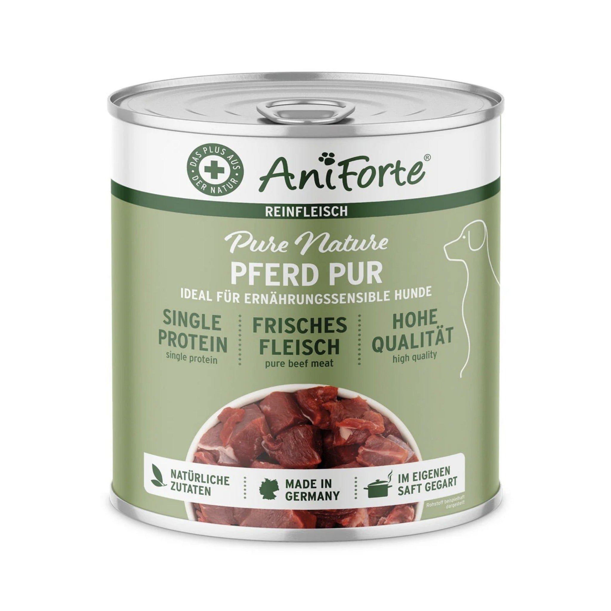 AniForte Pferd Pur Hunde Nassfutter - Woofshack