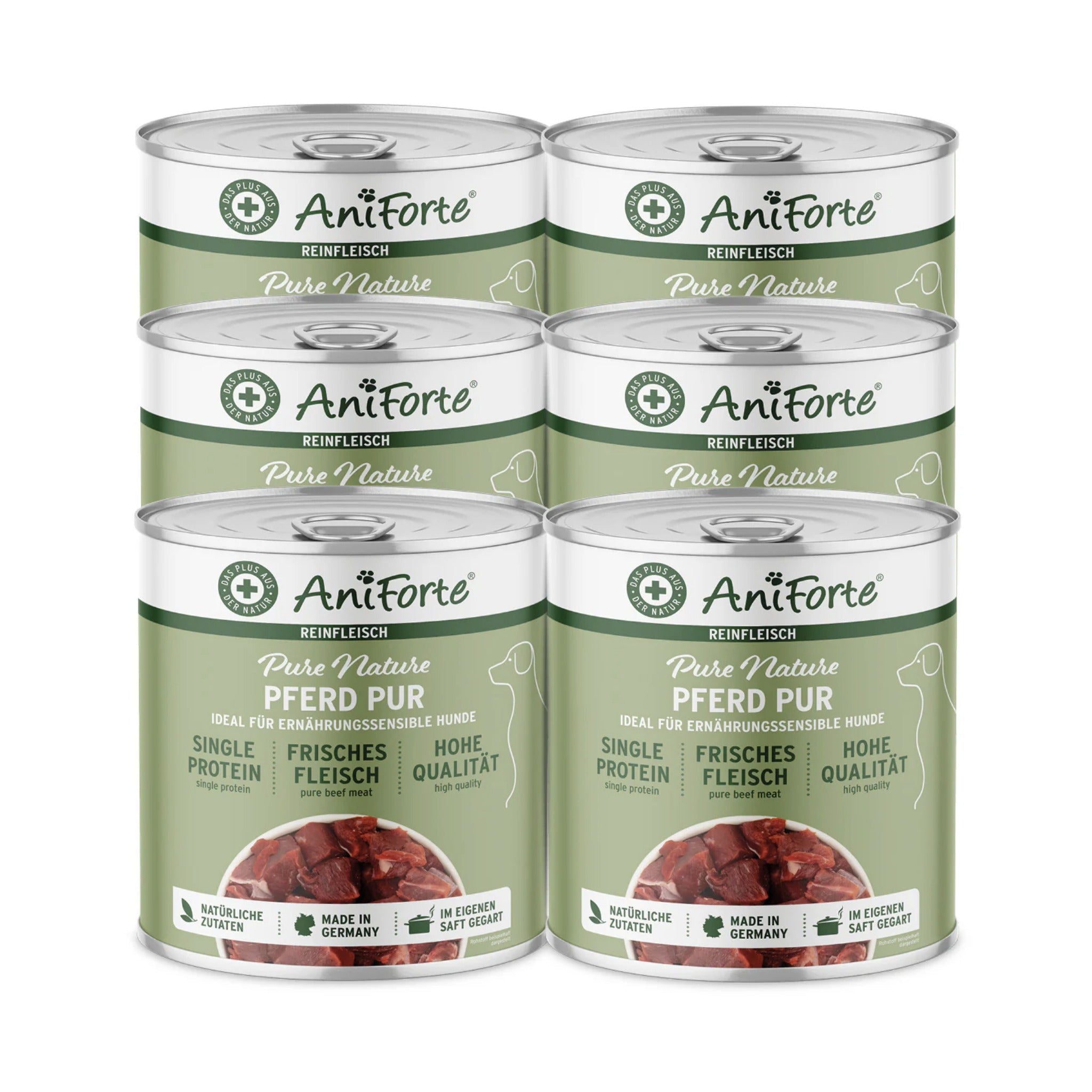 AniForte Pferd Pur Hunde Nassfutter - Woofshack