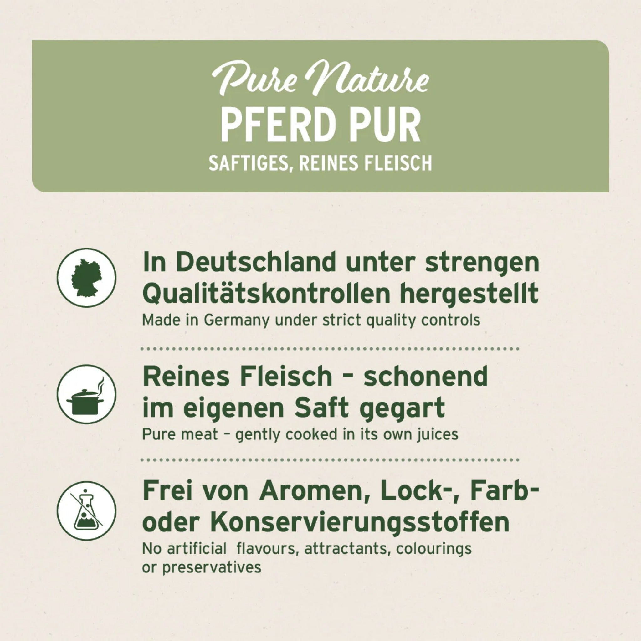 AniForte Pferd Pur Hunde Nassfutter - Woofshack