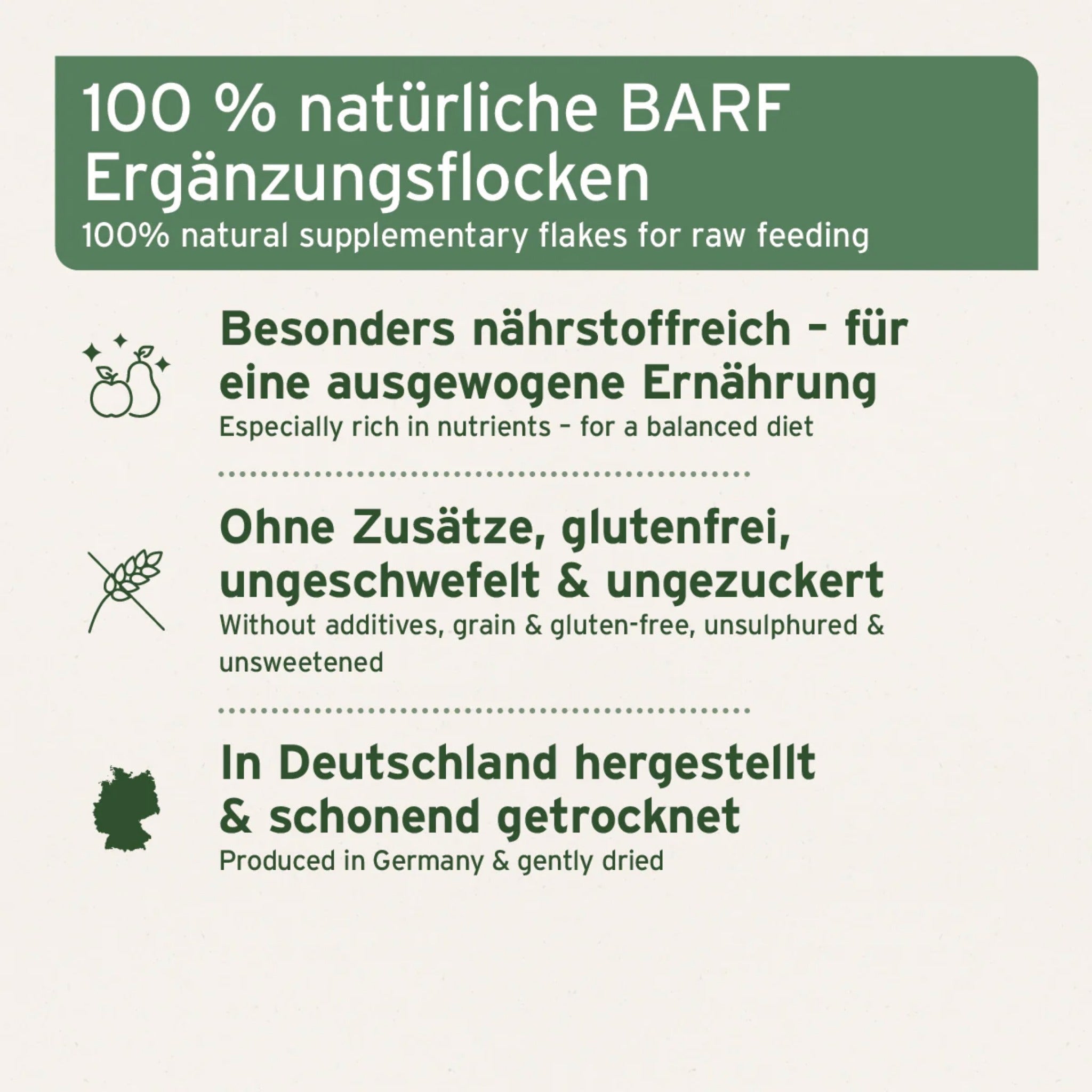 AniForte Reisflocken für Hunde - Woofshack