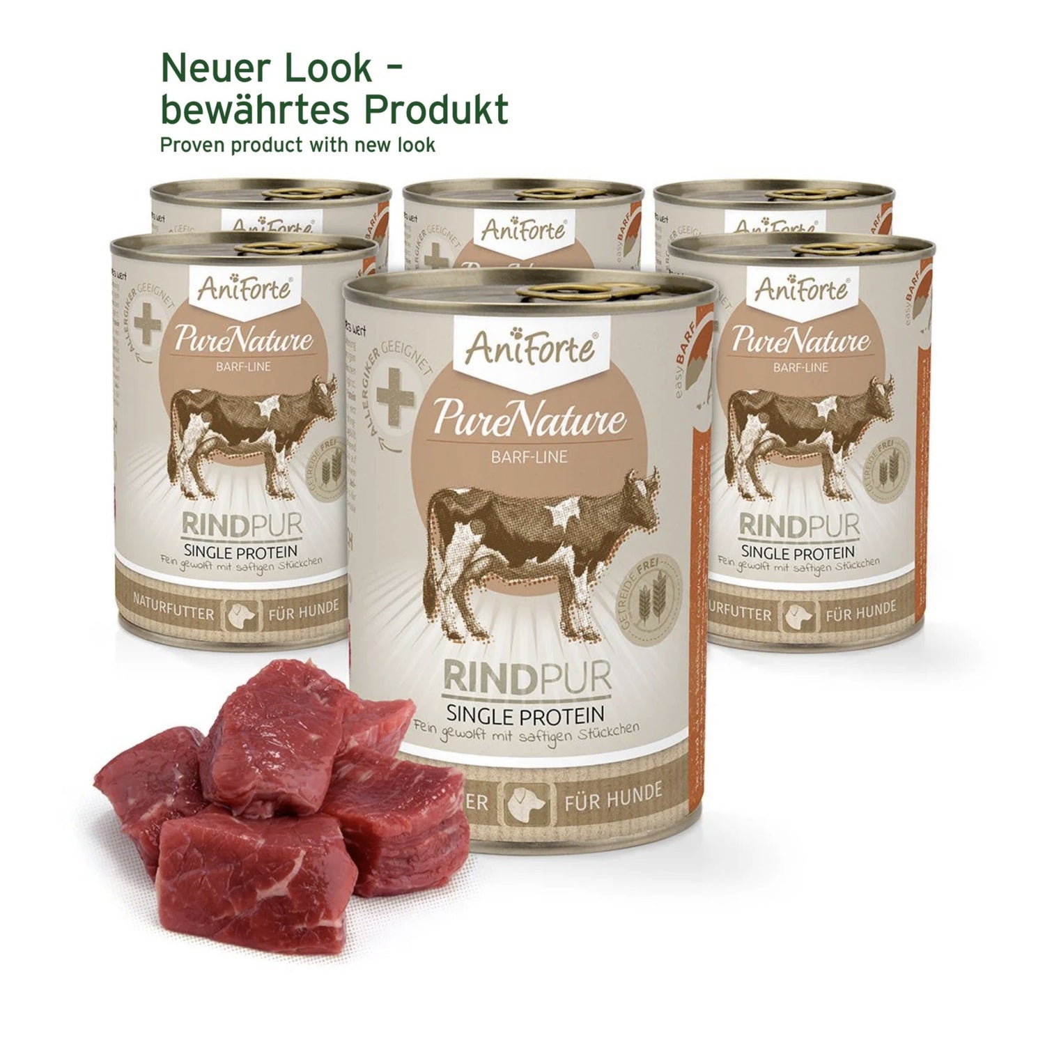 AniForte Rind Pur Hunde Nassfutter - Woofshack