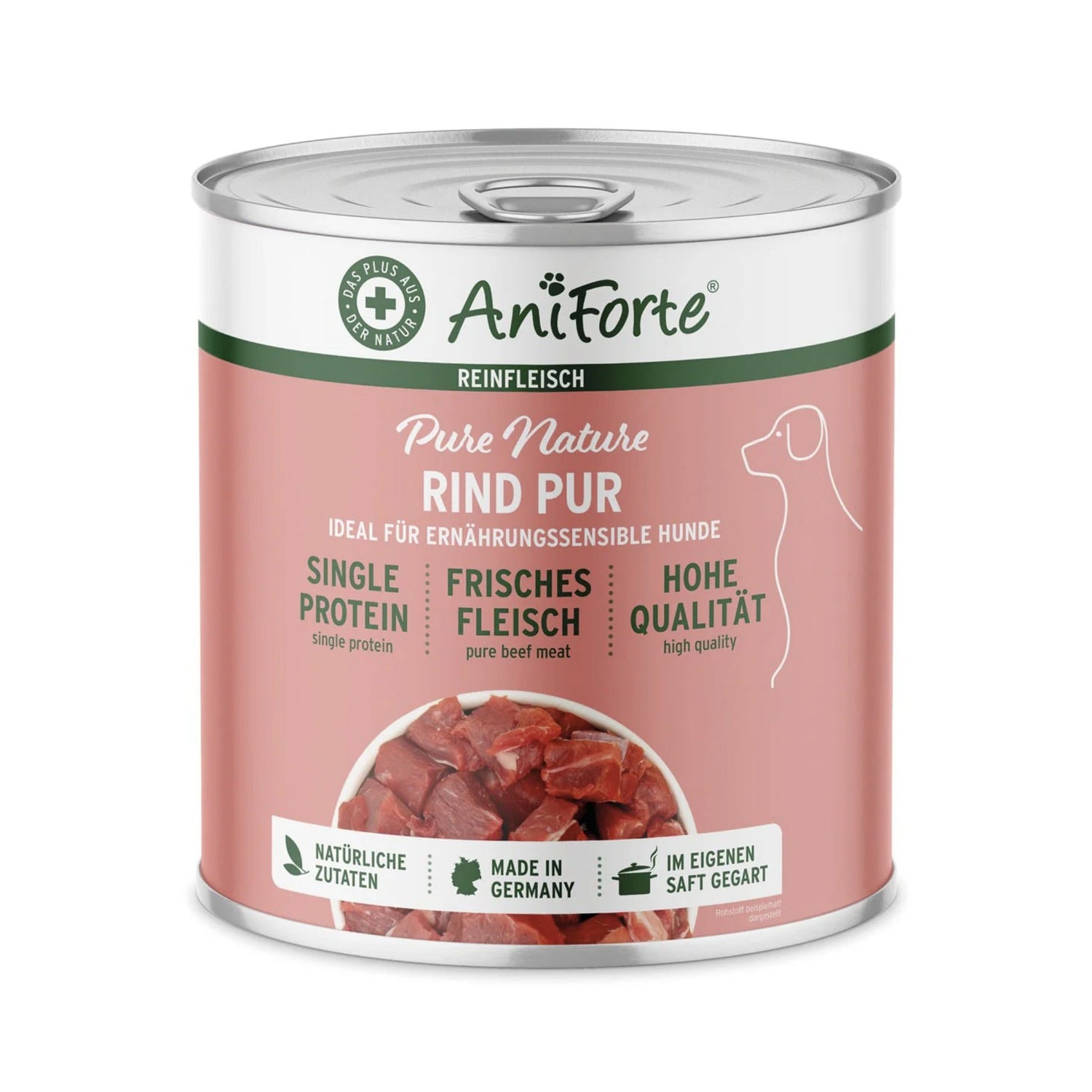 AniForte Rind Pur Hunde Nassfutter - Woofshack