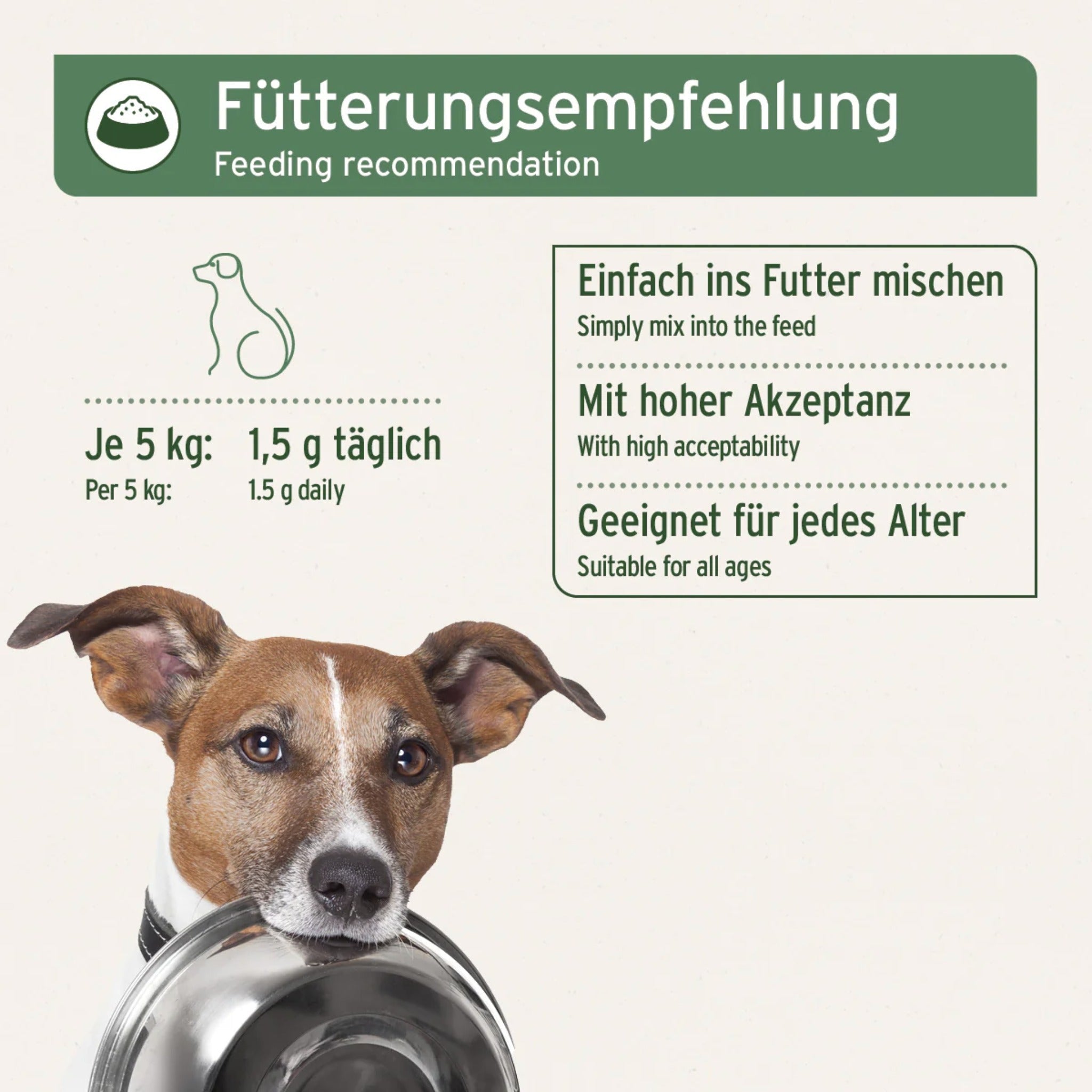 AniForte Rinderblut Pulver für Hunde - Woofshack