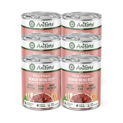 AniForte Senior Menu Beef Hunde Nassfutter - Woofshack