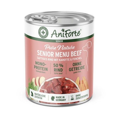 AniForte Senior Menu Beef Hunde Nassfutter - Woofshack