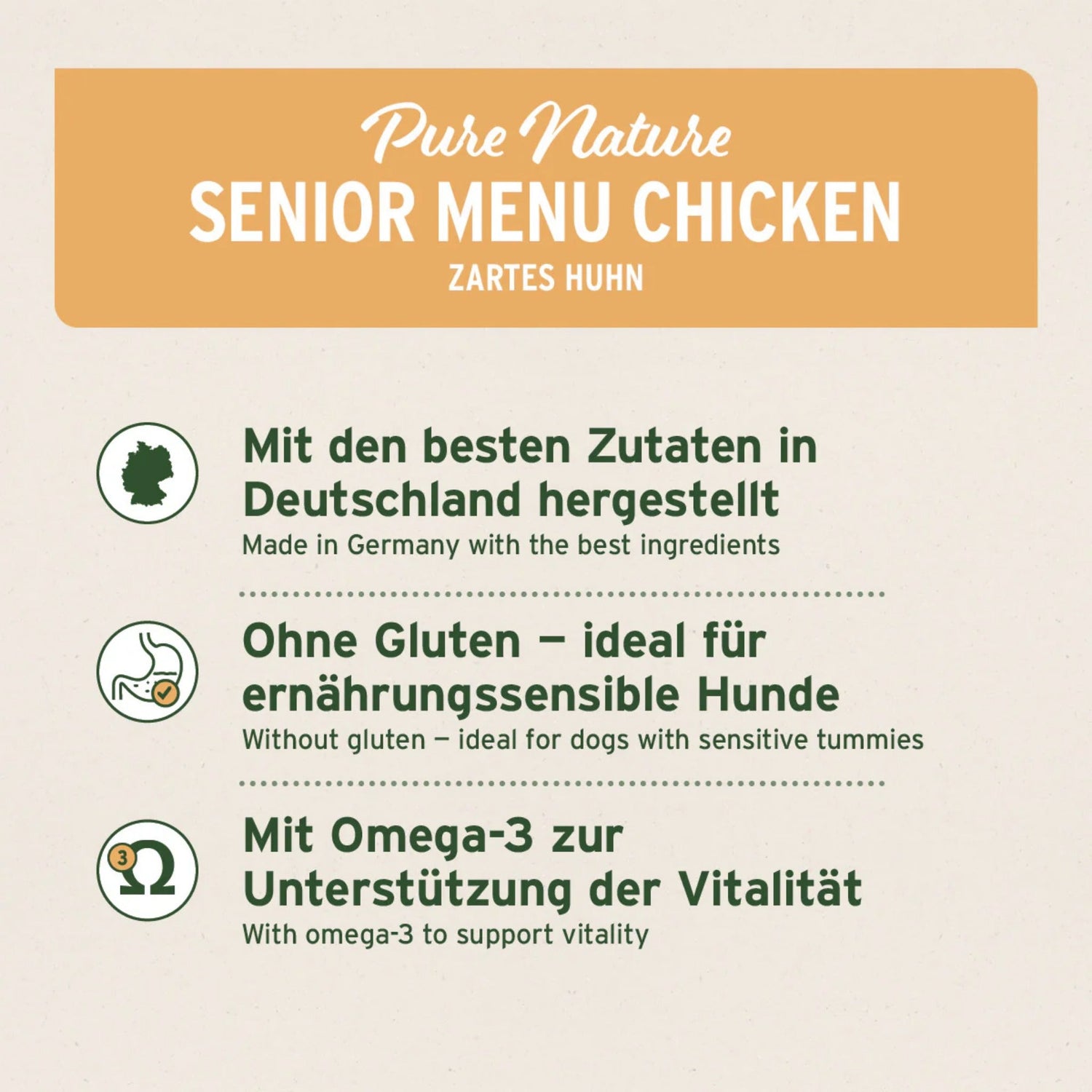 AniForte Senior Menu Chicken Hunde Nassfutter - Woofshack