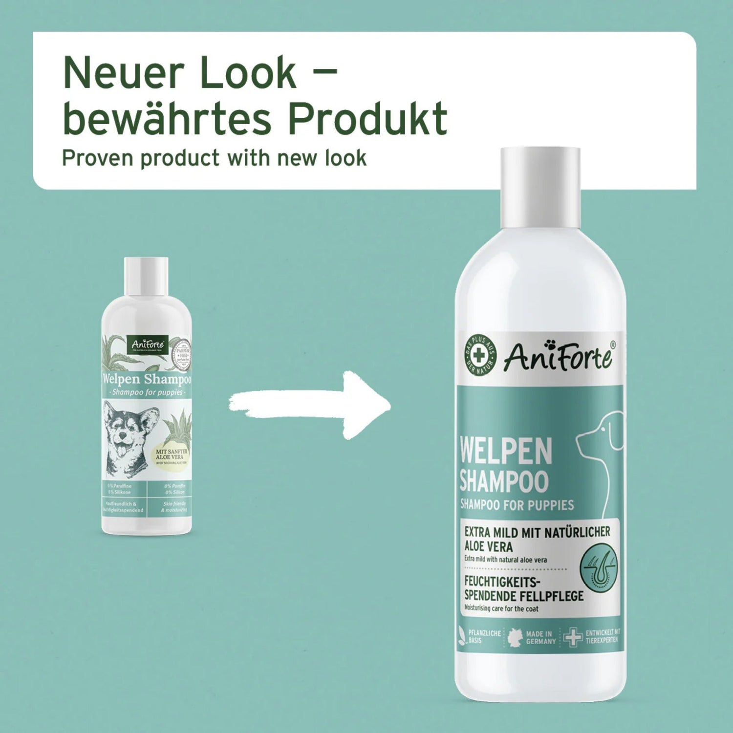 AniForte Welpen Shampoo mit Aloe Vera - Woofshack