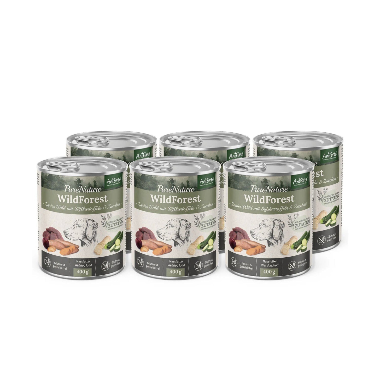 AniForte Wild Forest Hunde Nassfutter - Woofshack