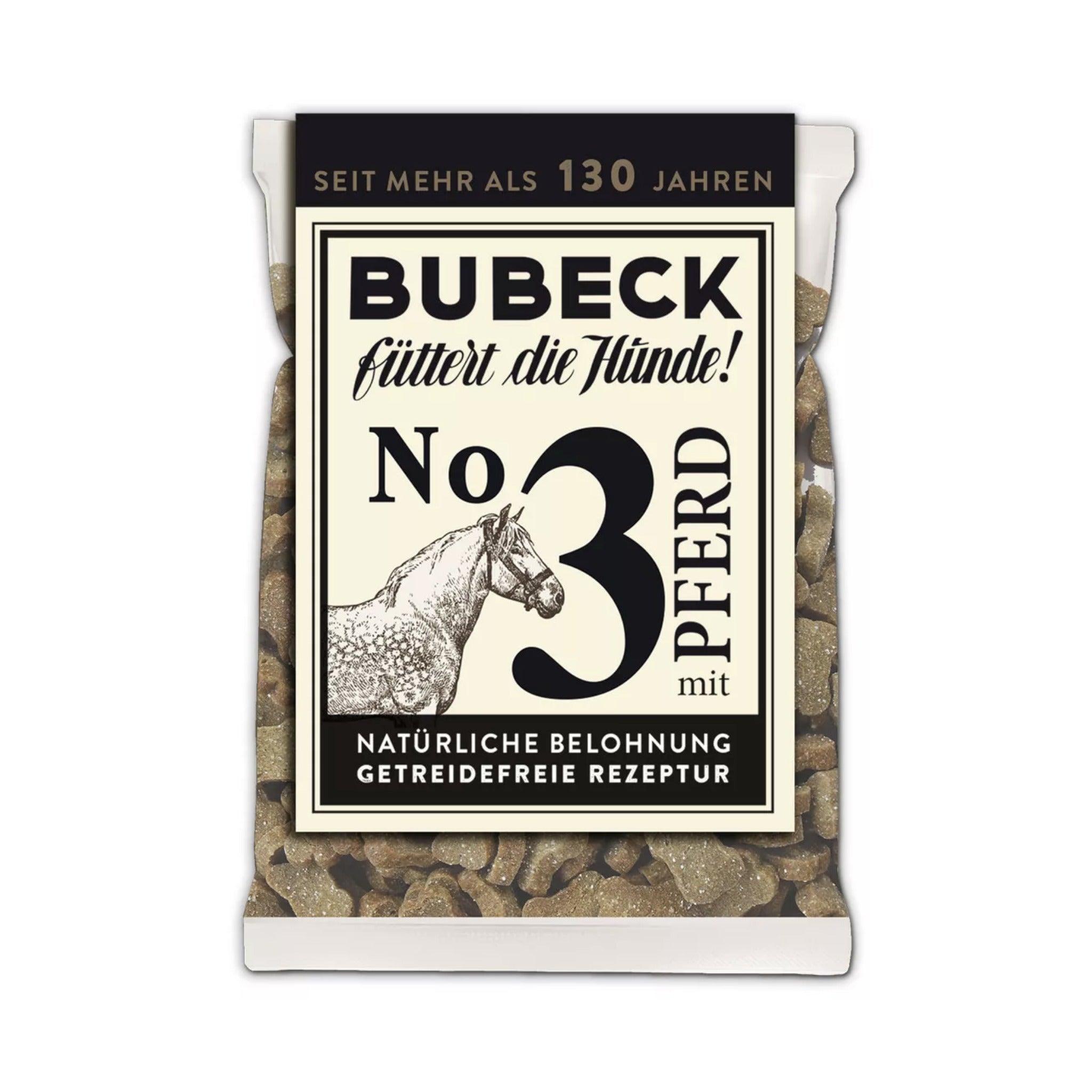 Bubeck - No. 3 mit Pferd, Hundesnack getreidefrei - Woofshack