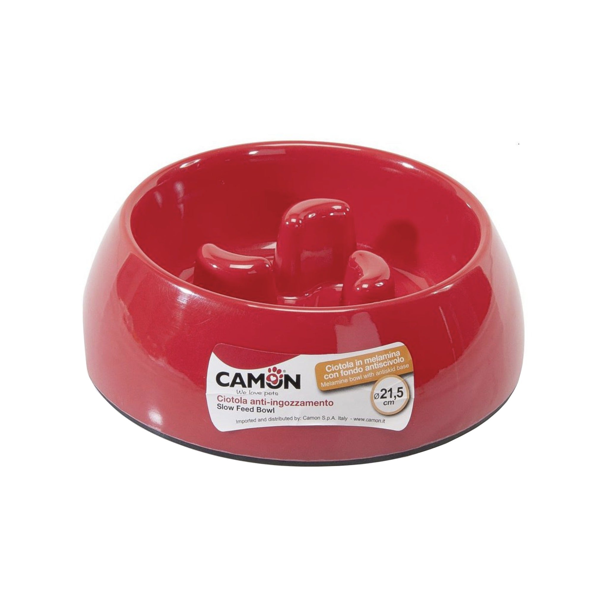 Camon Slow Feed Bowl, Anti - Schling Hundenapf - Woofshack