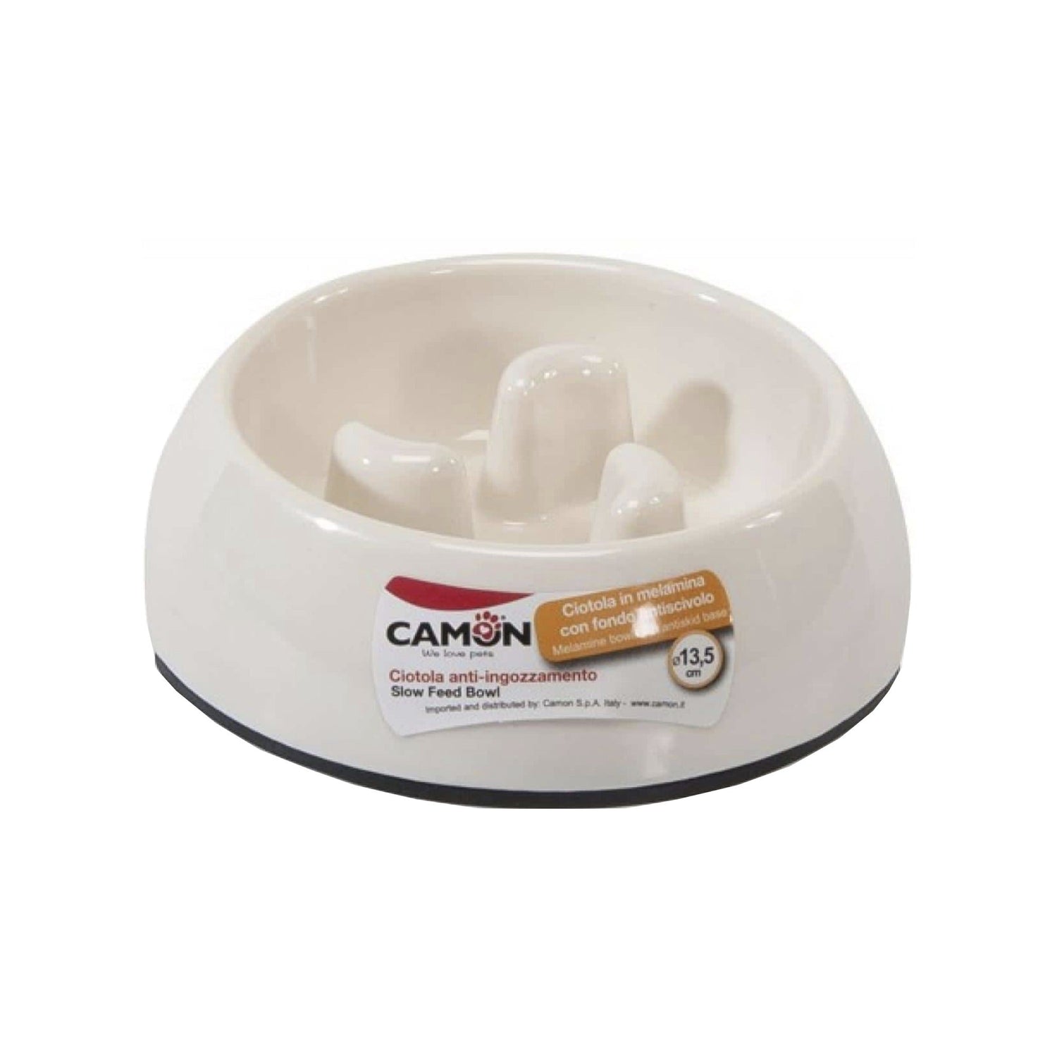 Camon Slow Feed Bowl, Anti - Schling Hundenapf - Woofshack