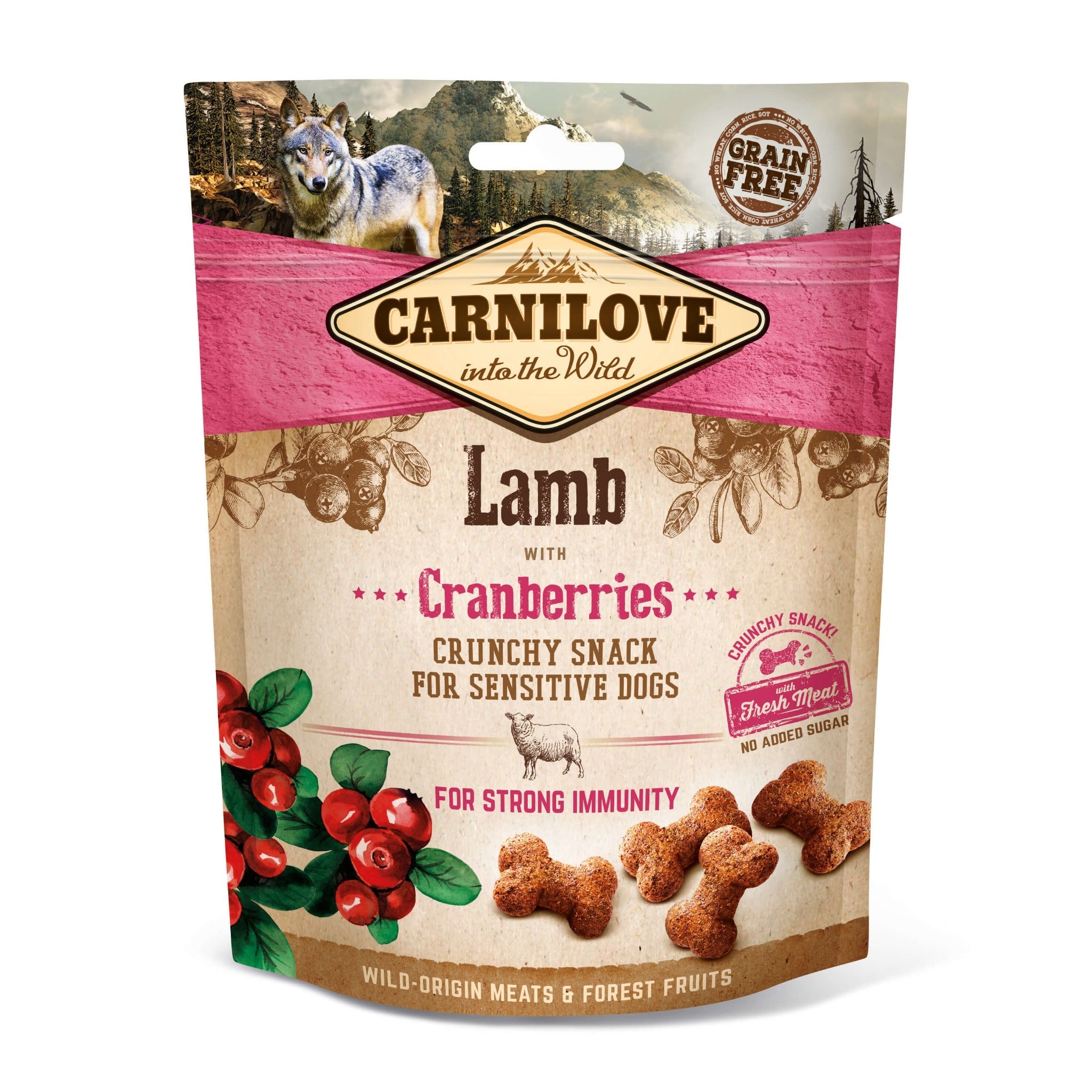 Carnilove Crunchy Lamb with Cranberries - Hundesnack - Woofshack