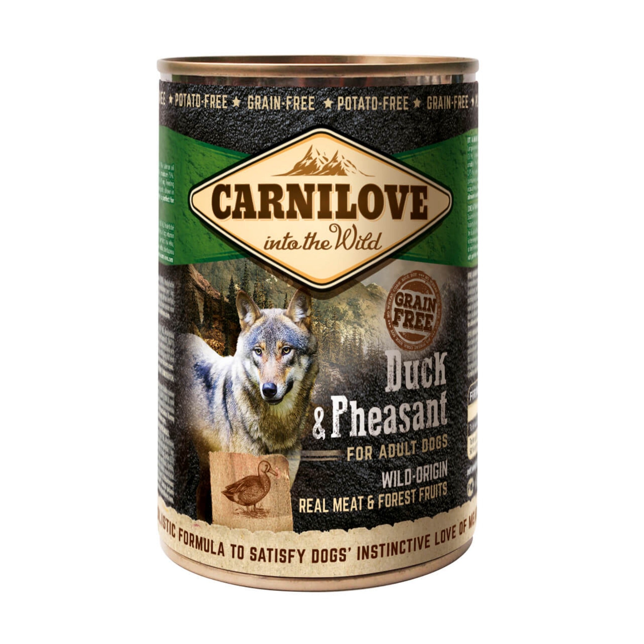 Carnilove Dog Adult Nassfutter, Duck &amp; Pheasant - Woofshack