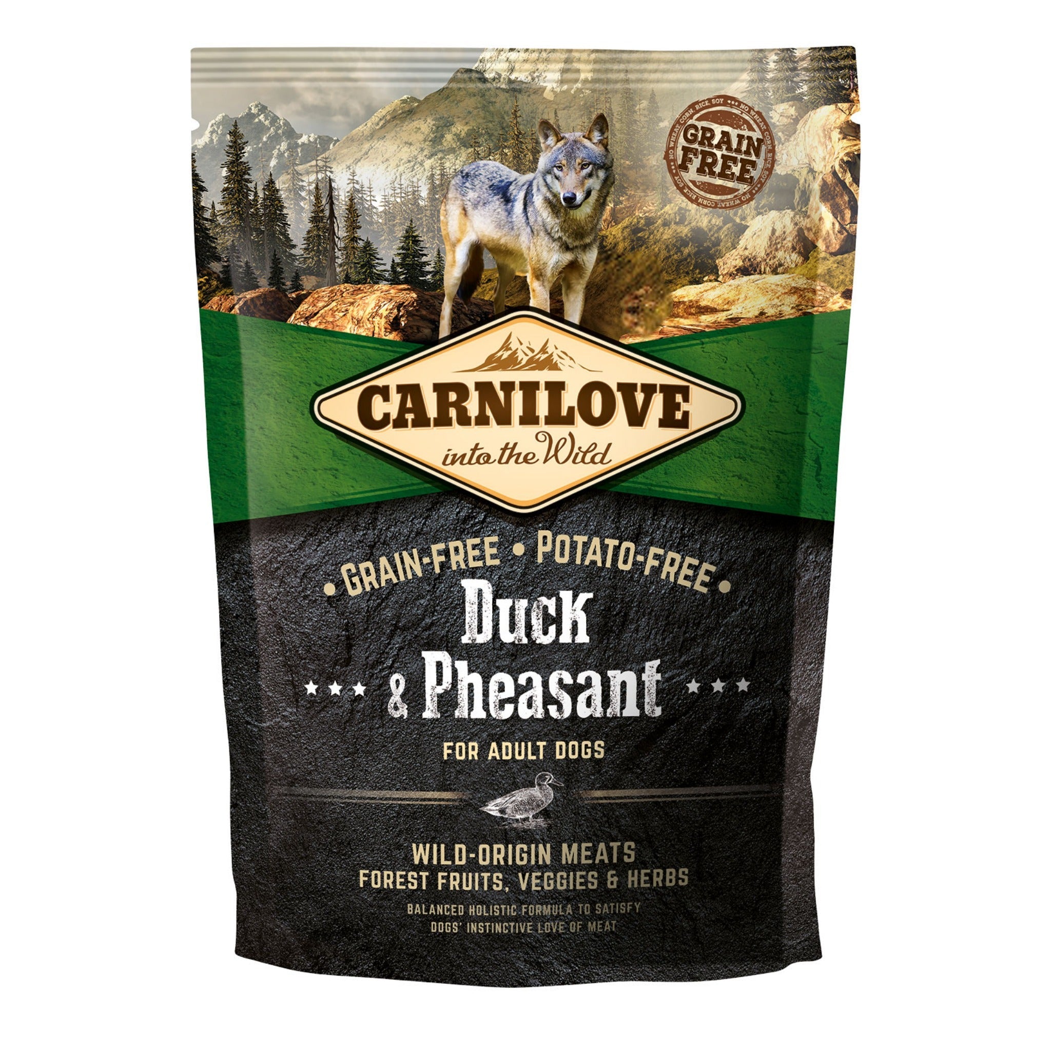 Carnilove Dog Adult Trockenfutter, Duck &amp; Pheasant - Woofshack