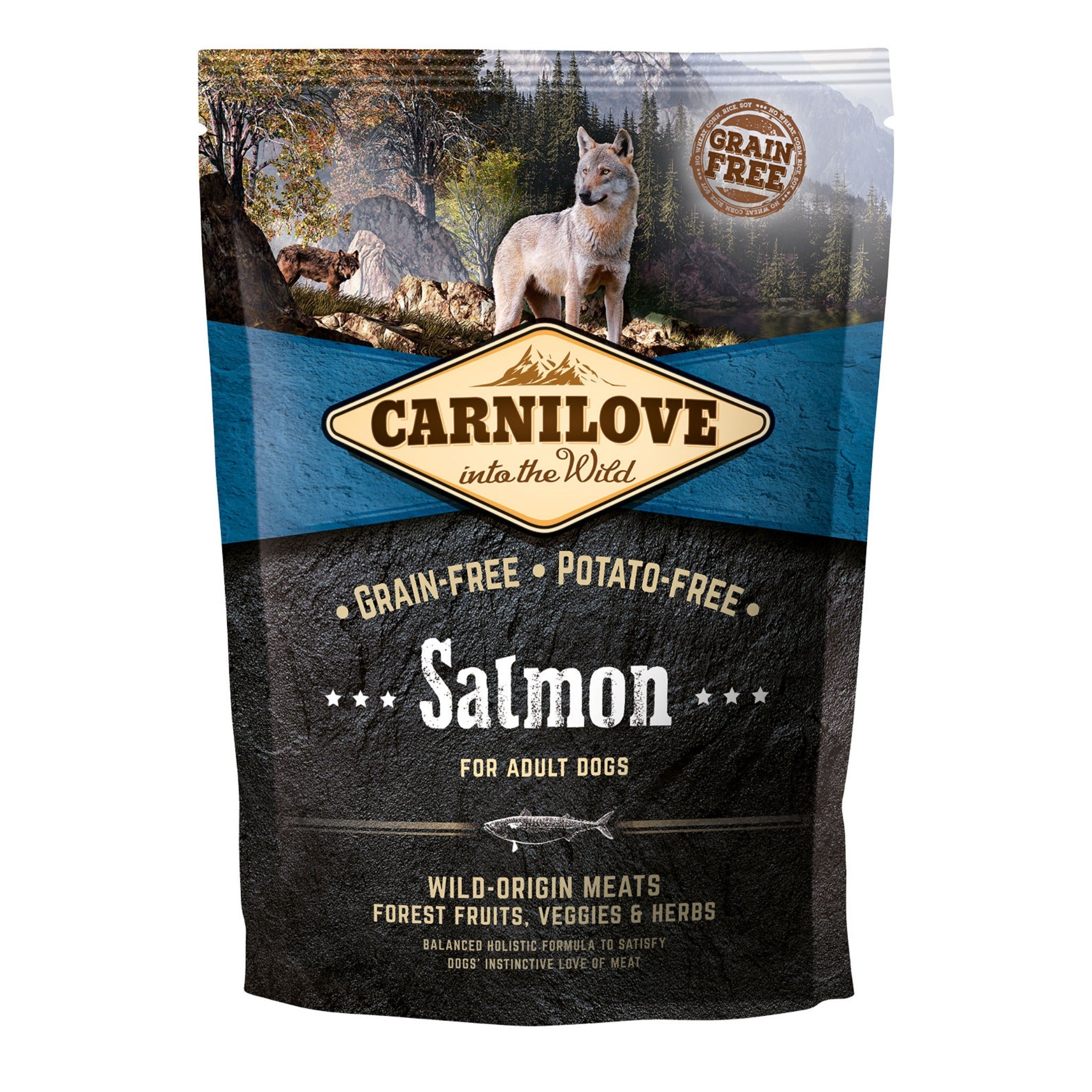 Carnilove Dog Adult Trockenfutter, Salmon - Woofshack