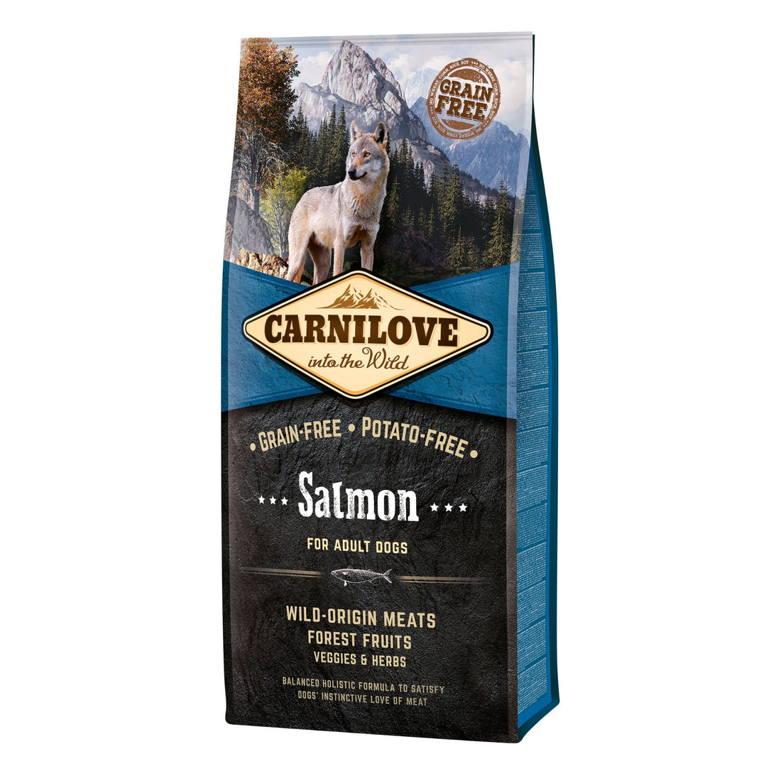 Carnilove Dog Adult Trockenfutter, Salmon - Woofshack