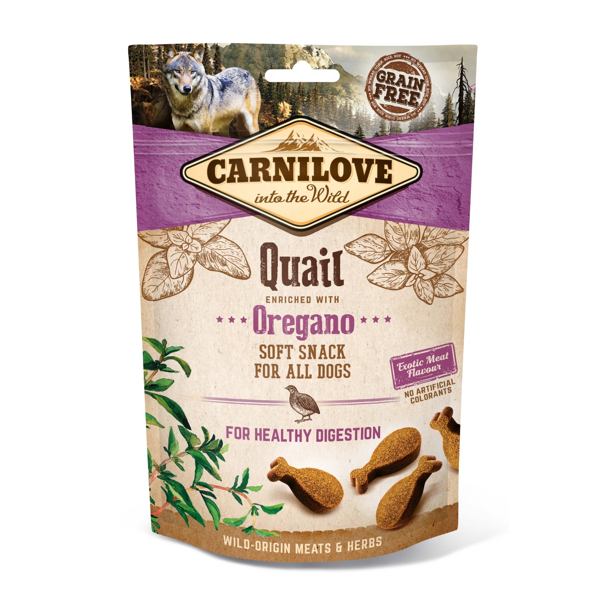 Carnilove Soft Quail with Oregano - Hundesnack - Woofshack