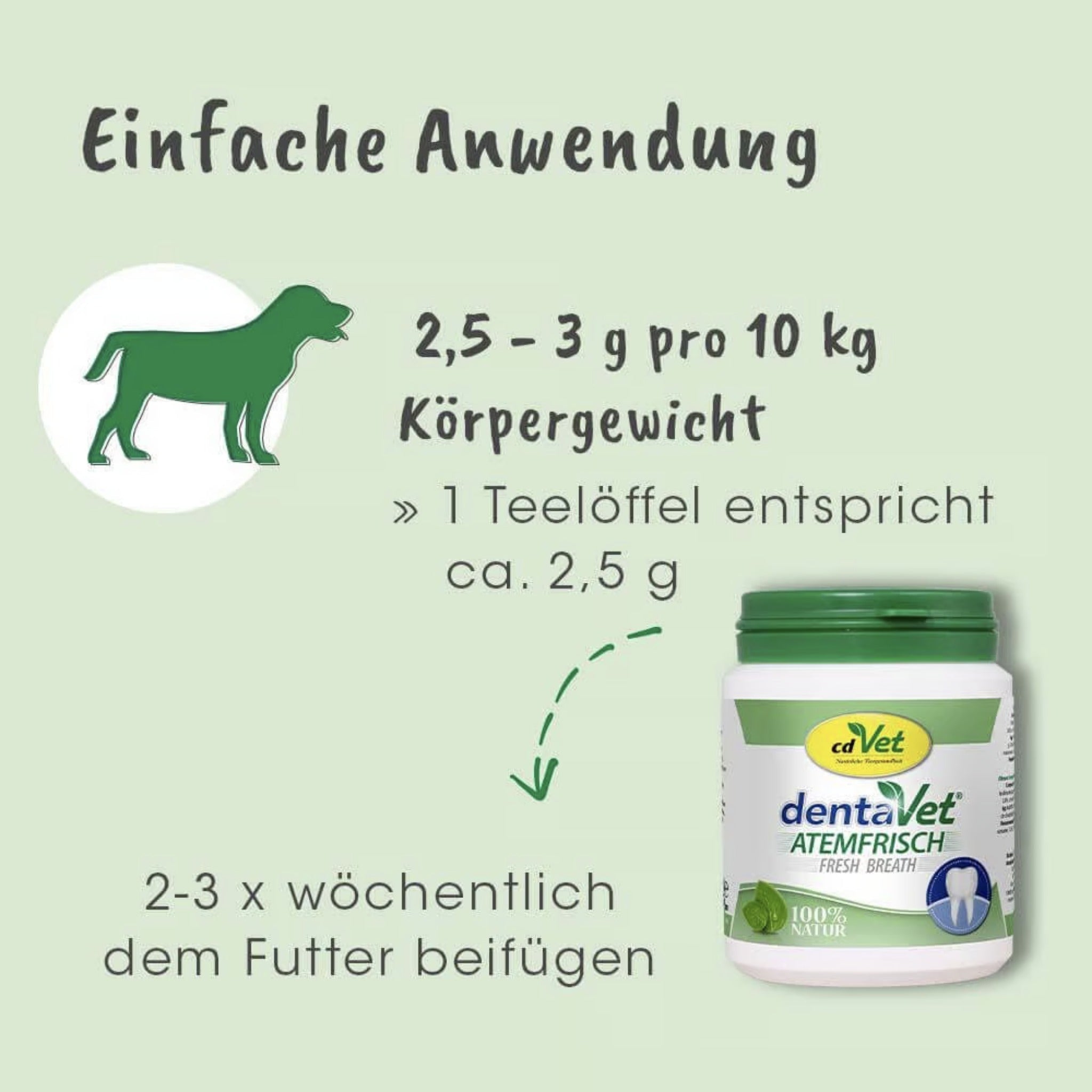 cdVet dentaVet Atemfrisch für Hunde - Woofshack