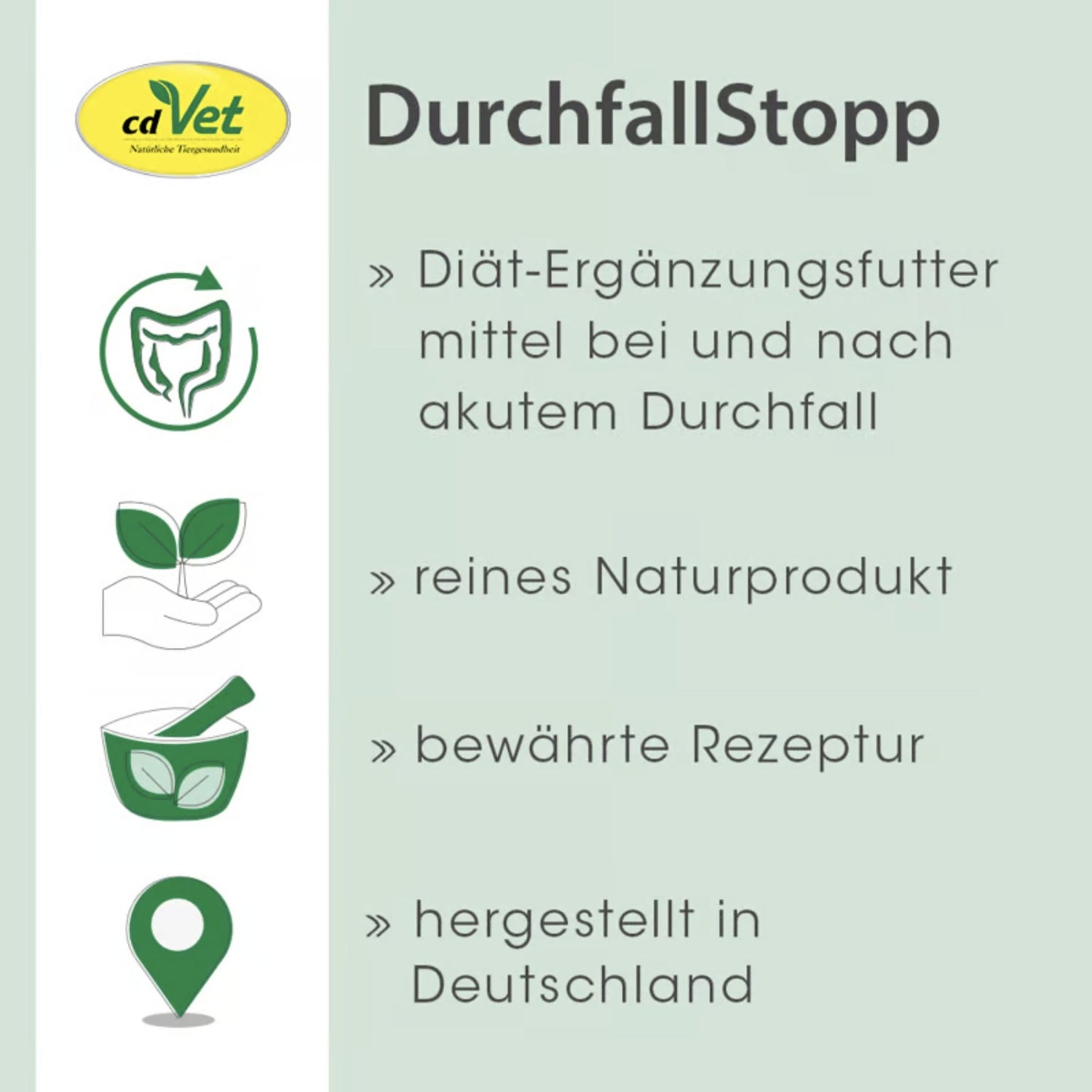 cdVet DurchfallStopp für Hunde - Woofshack