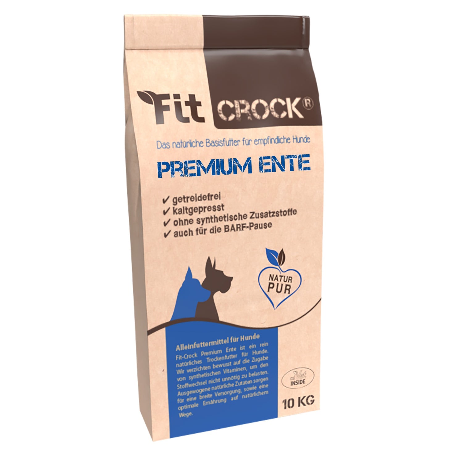 cdVet Fit-Crock Premium Pato - Prensado en frío