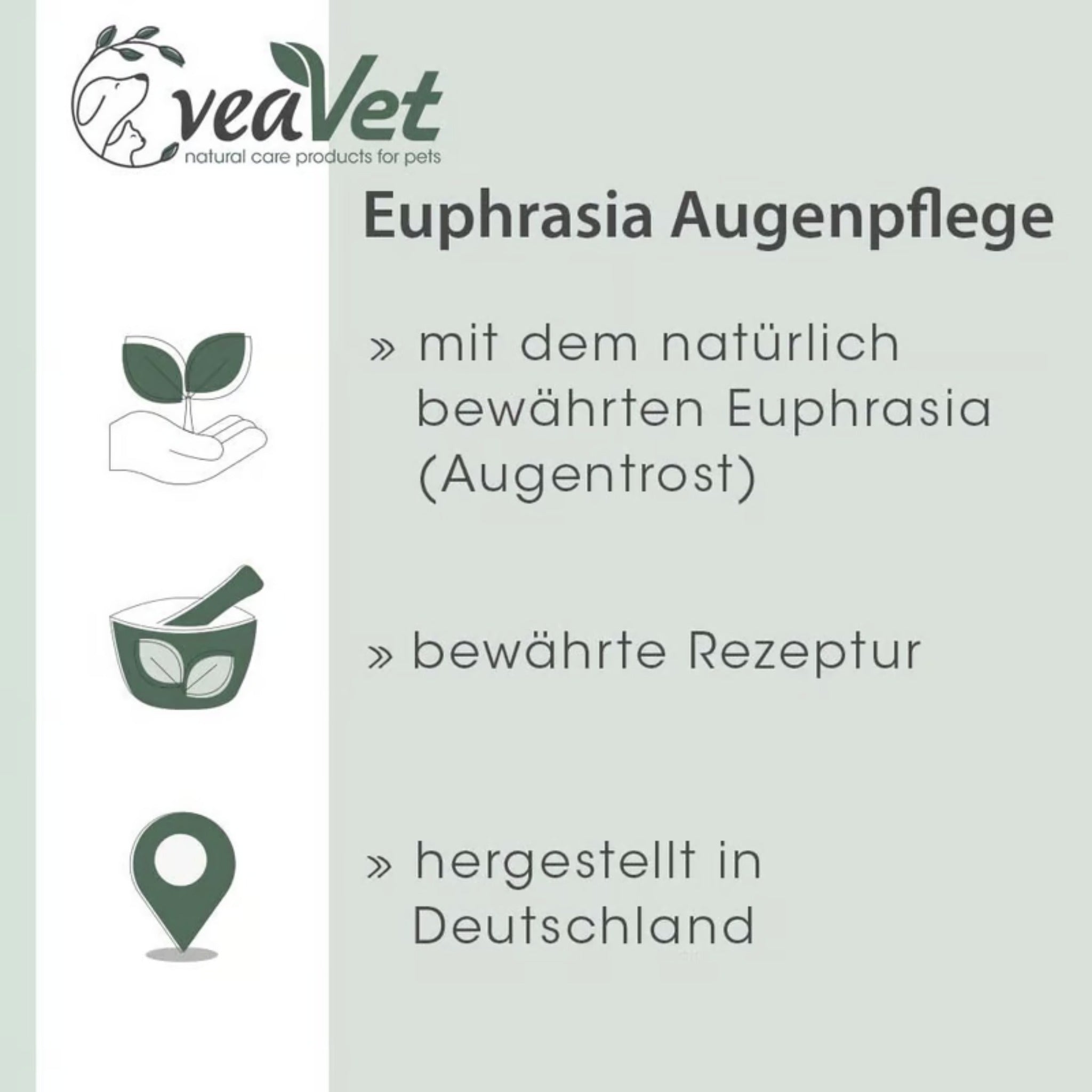 cdVet VeaVet Euphrasia Augenpflege für Hunde - Woofshack