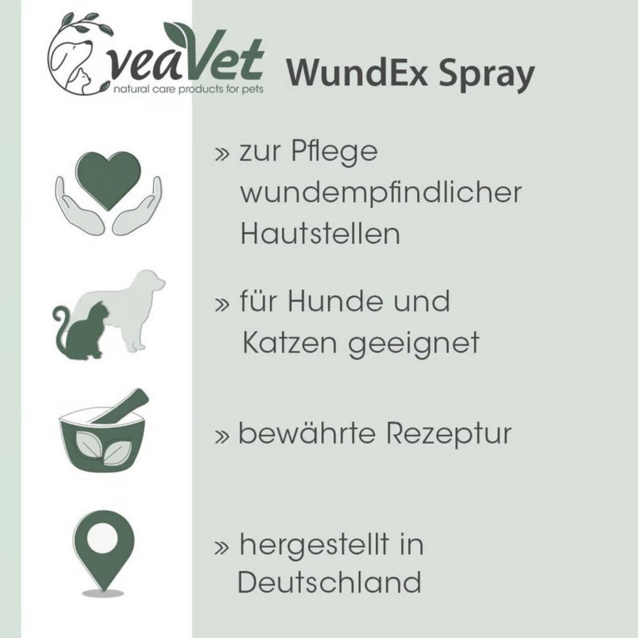 cdVet VeaVet WundEx Spray für Hunde - Woofshack