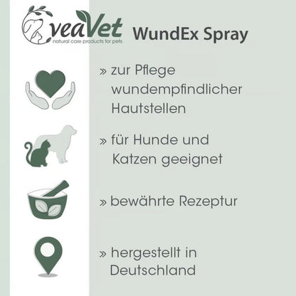 cdVet VeaVet WundEx Spray für Hunde - Woofshack