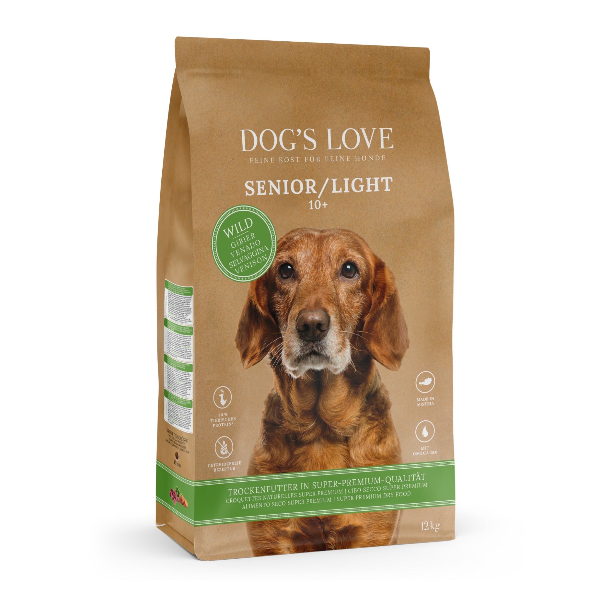 Dog s Love Senior Light Game dry dog food