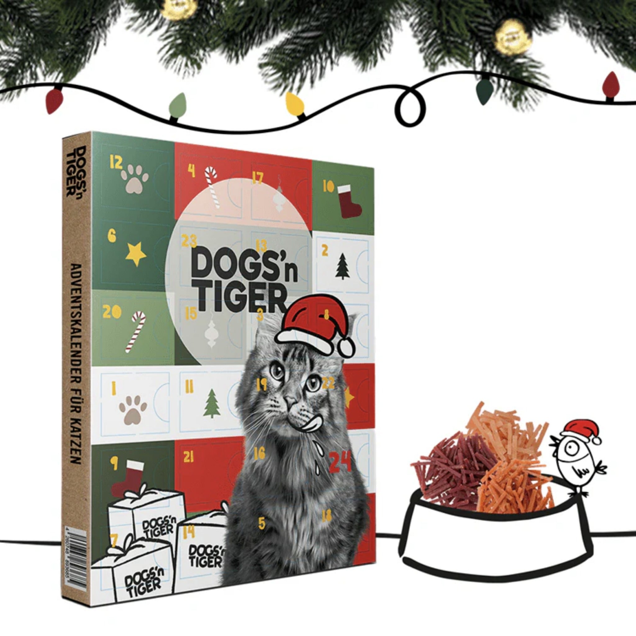 Dogs'n Tiger Katzen Adventskalender 2024 - Woofshack