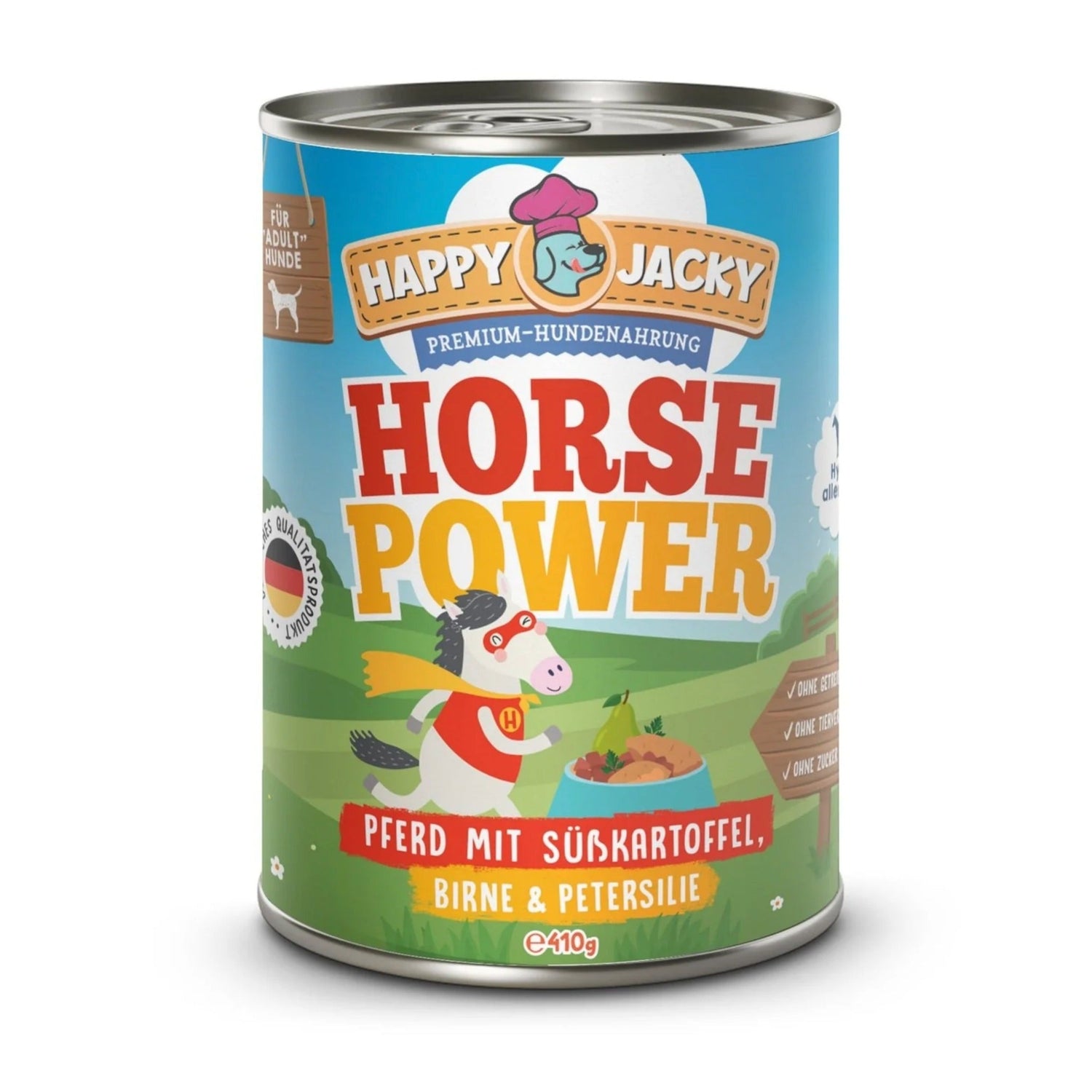 Happy Jacky Horse Power - Hunde Nassfutter - Woofshack