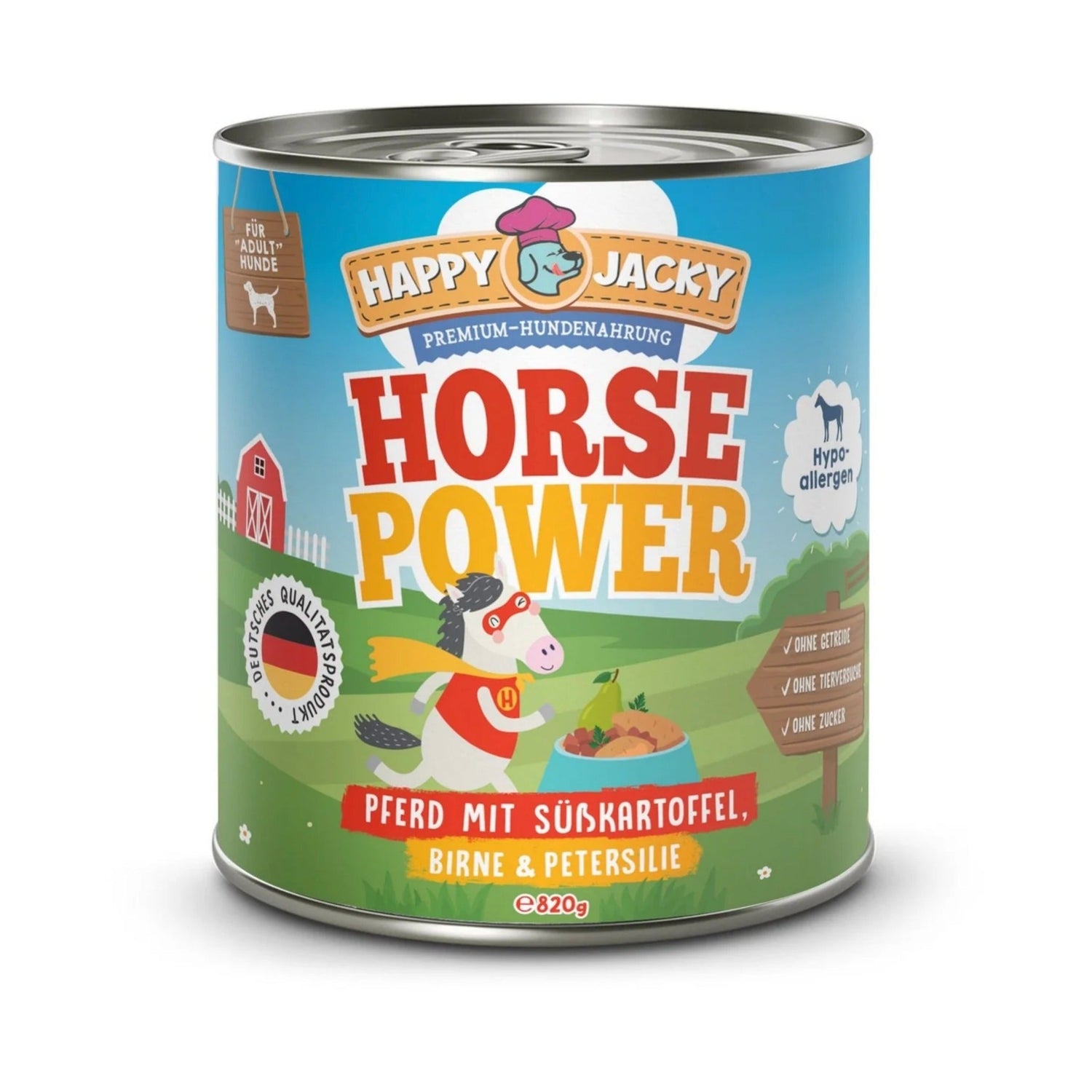 Happy Jacky Horse Power - Hunde Nassfutter - Woofshack