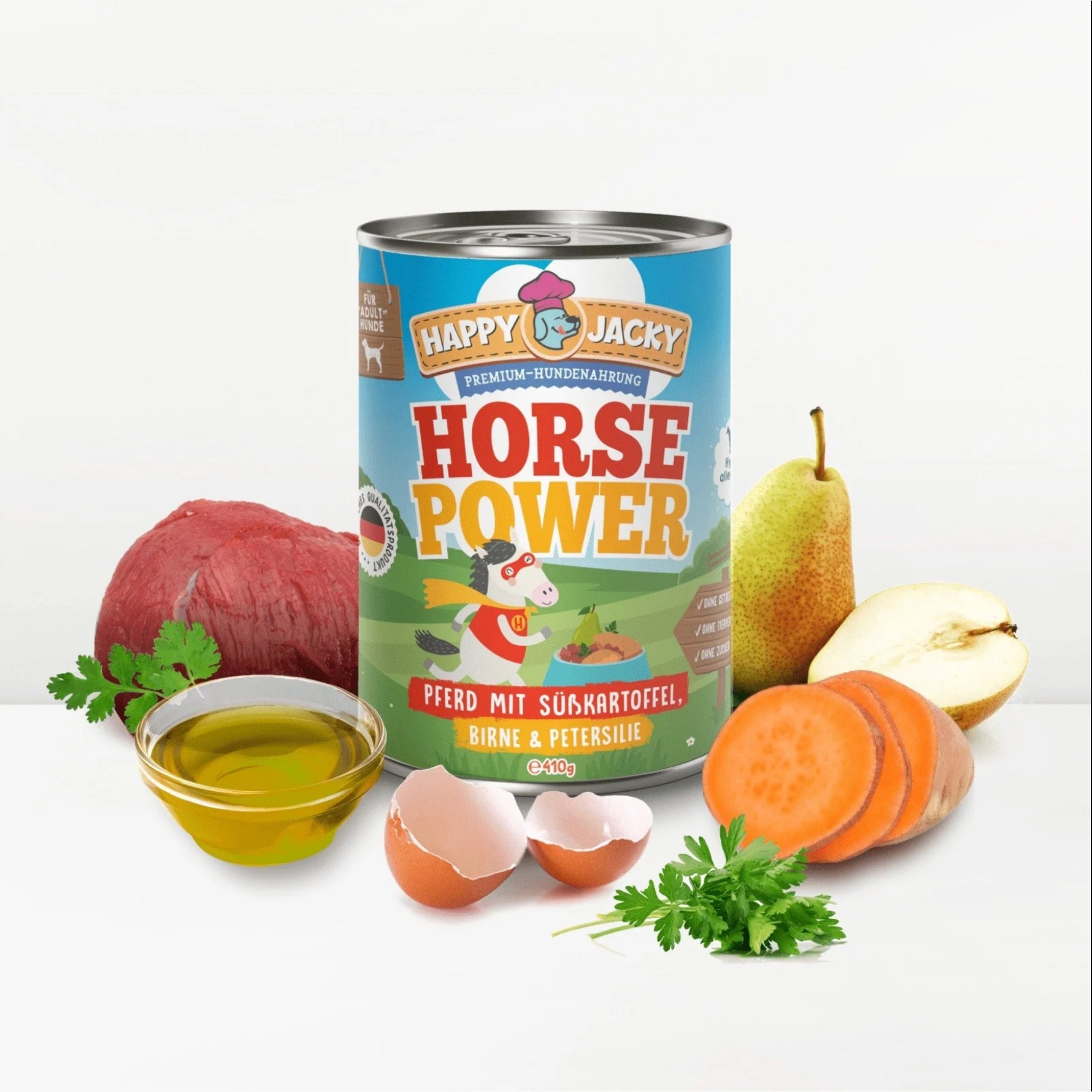 Happy Jacky Horse Power - Hunde Nassfutter - Woofshack