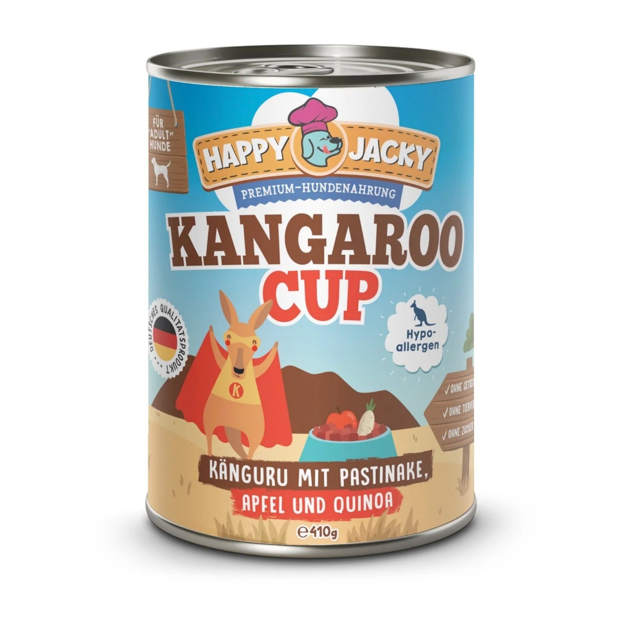 Happy Jacky Kangaroo Cup - Hunde Nassfutter - Woofshack